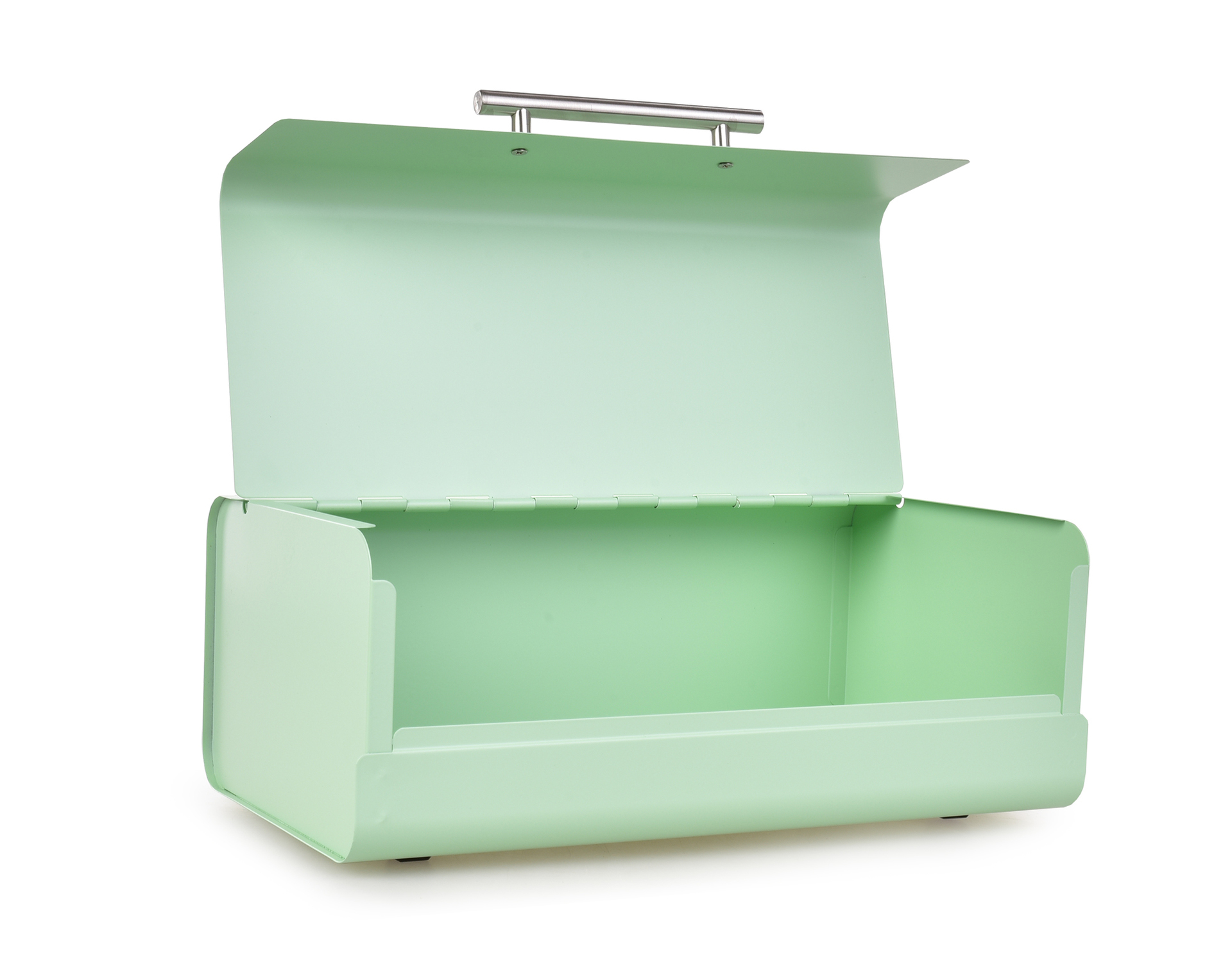 GOURMET kovový chlebník s otváracím vekom