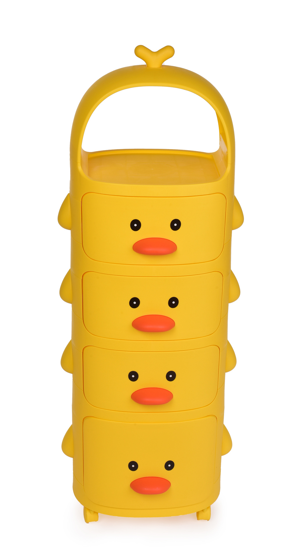 KAČIČKA regál 4 poschodový so zásuvkami