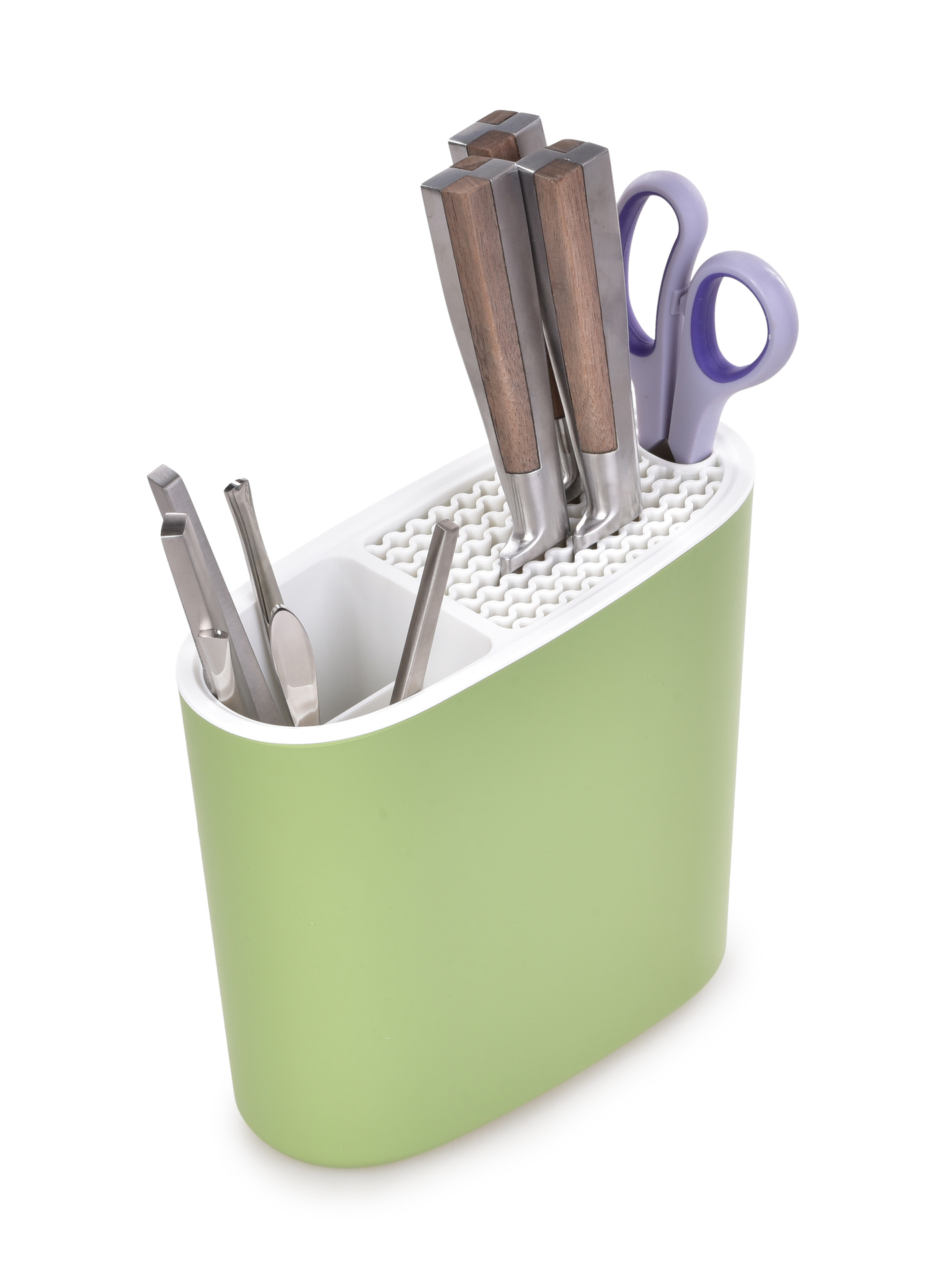 GOURMET 2v1 šikmý stabilný stojan a odkvapkávač na nože