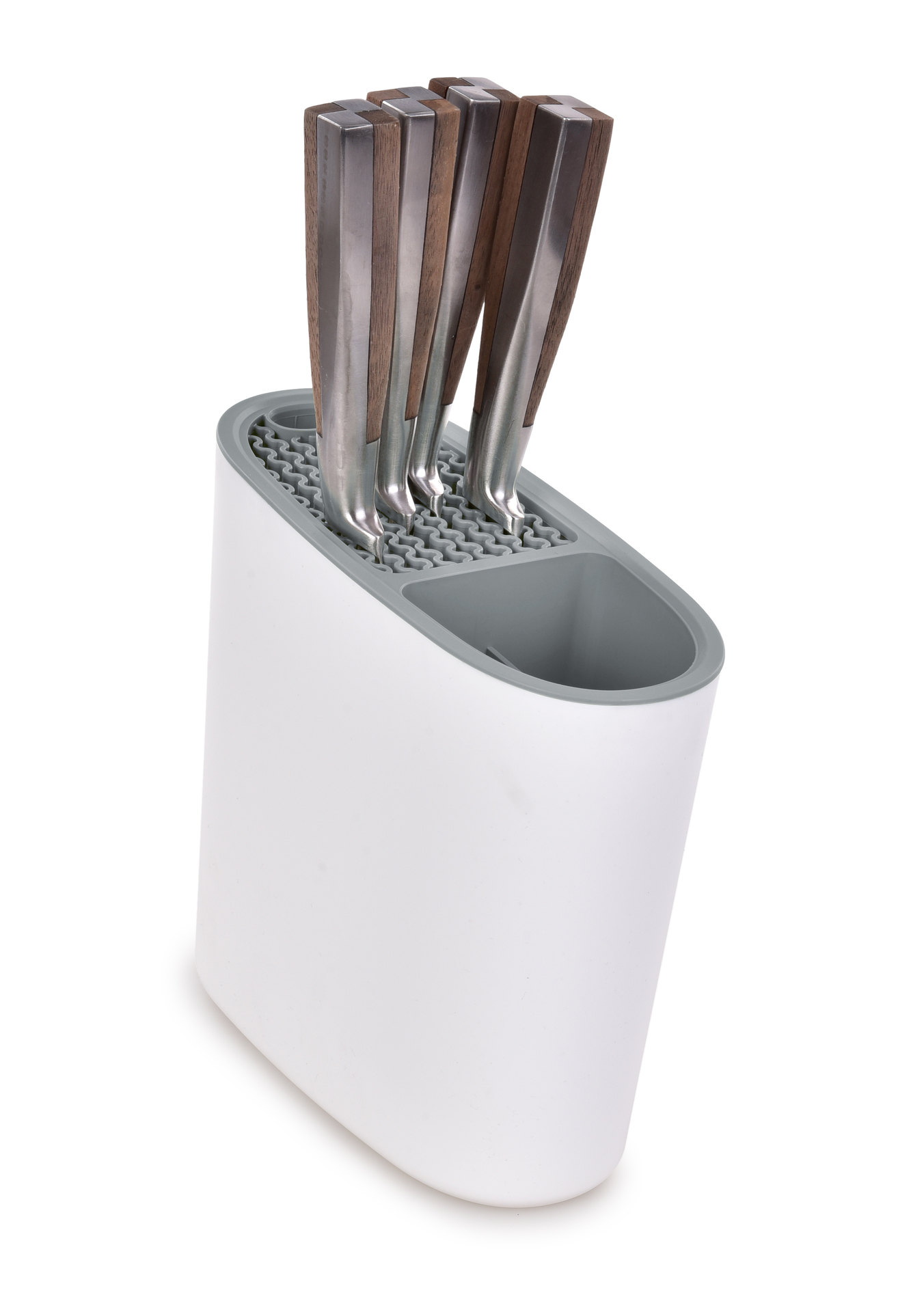 GOURMET 2v1 šikmý stabilný stojan a odkvapkávač na nože