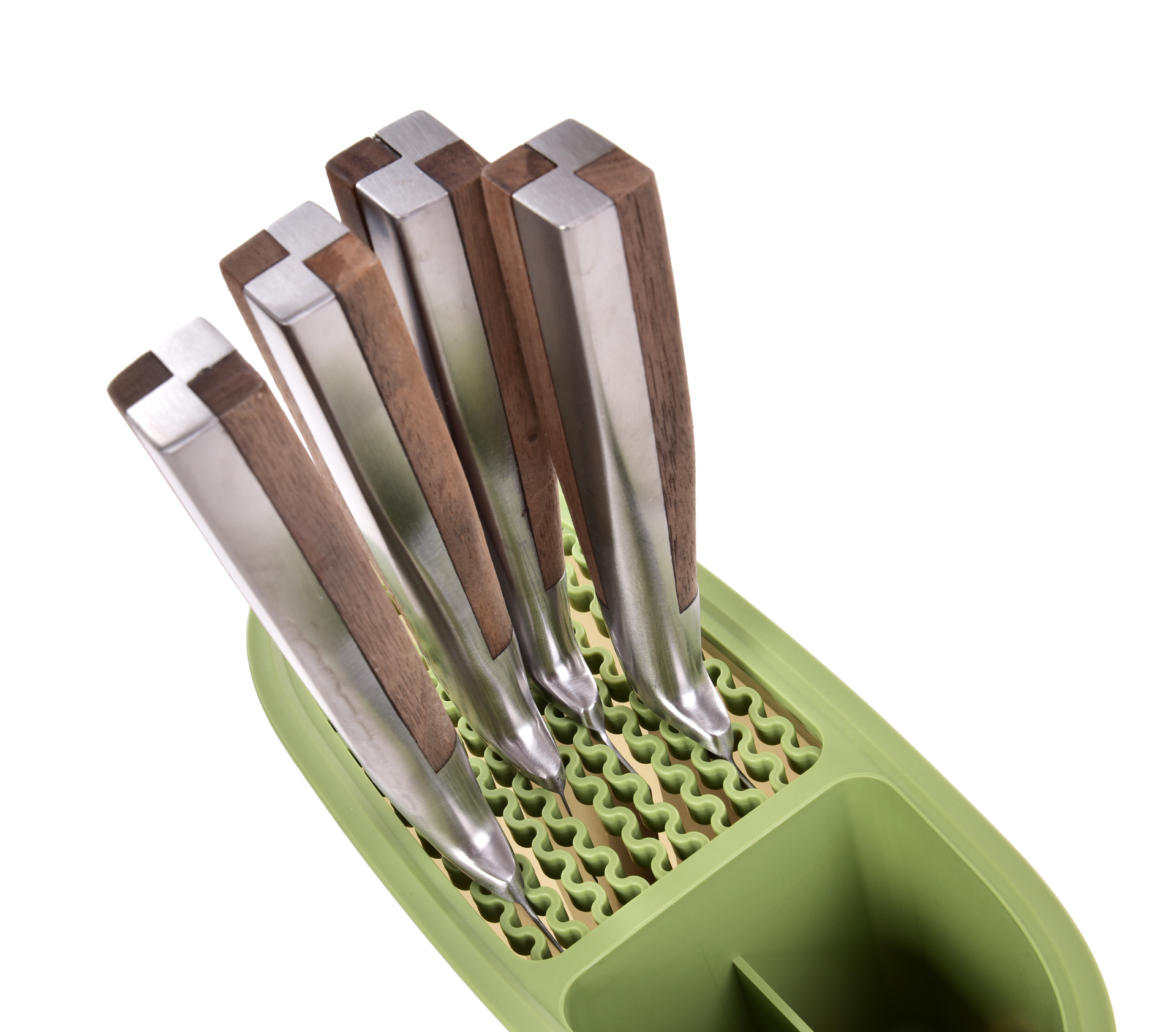 GOURMET 2v1 šikmý stabilný stojan a odkvapkávač na nože