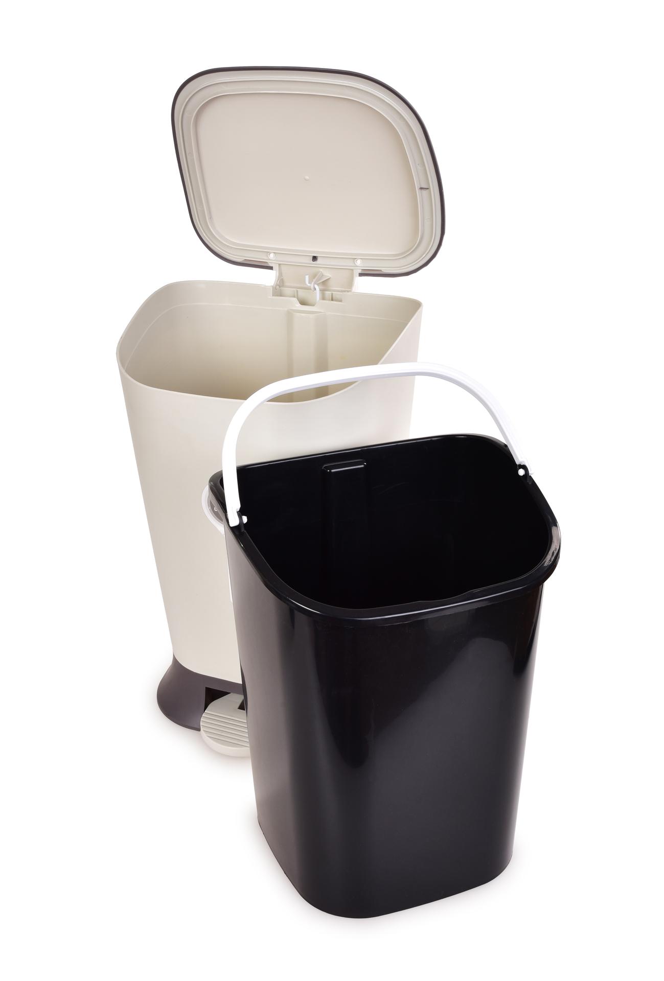 PRAKTIK nášľapný odpadkový kôš s vekom