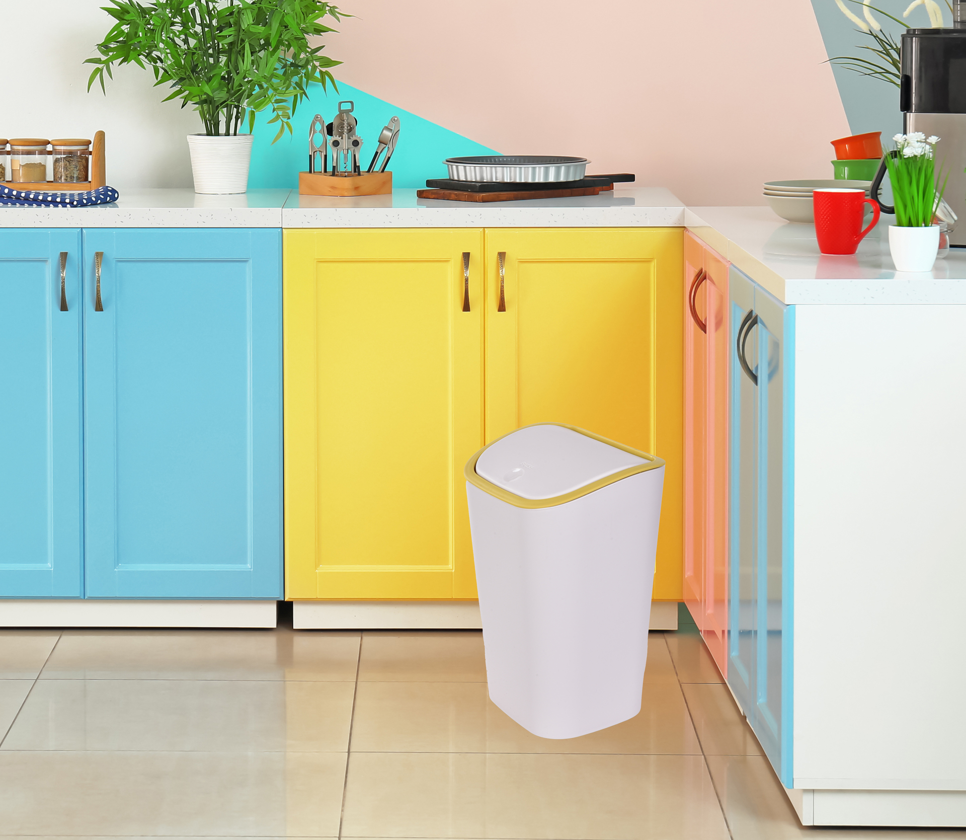 PUSH&OPEN odpadkový kôš 8 L