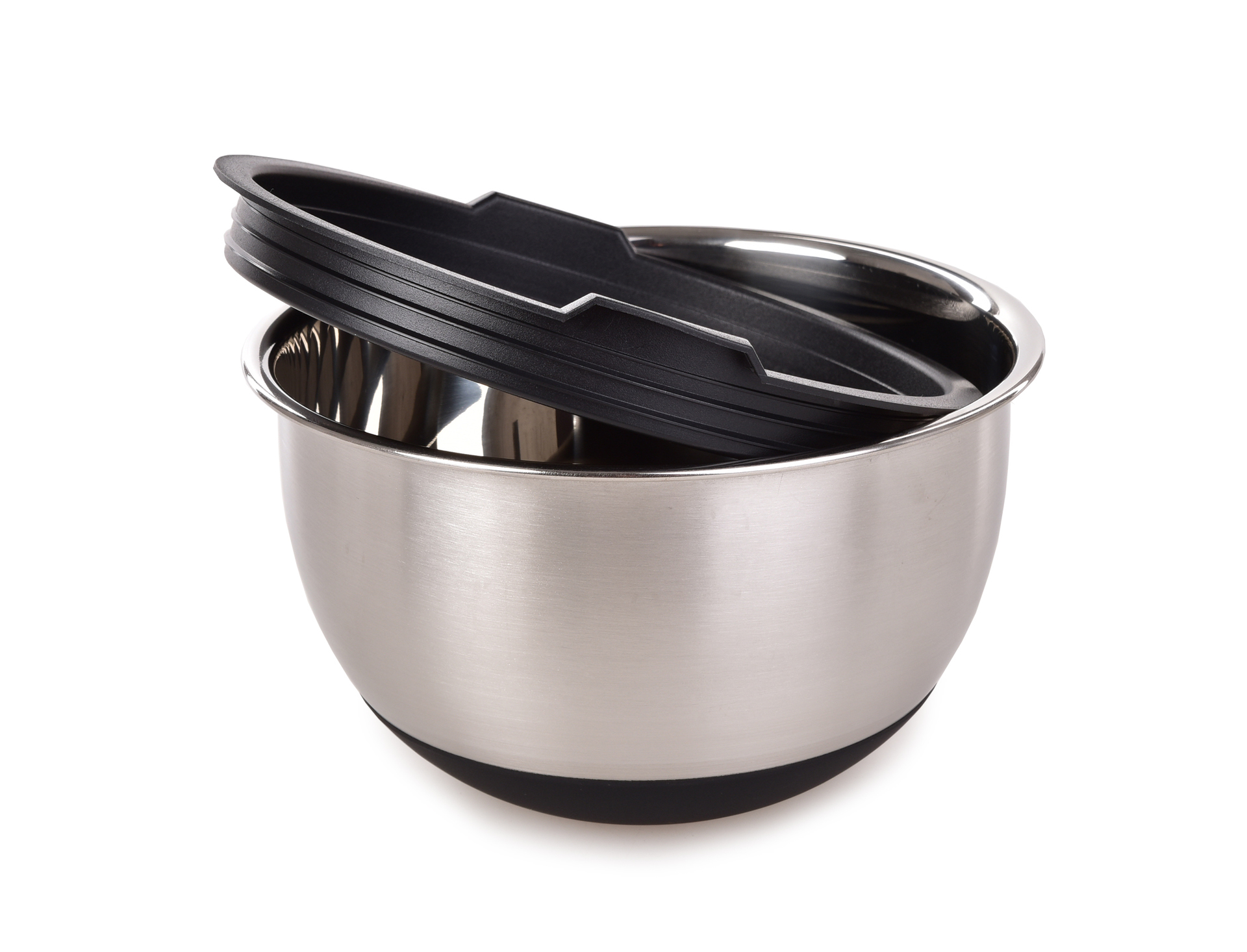 GOURMET 1,5 L nerezová kysnúca misa s vekom a protišmykovým dnom
