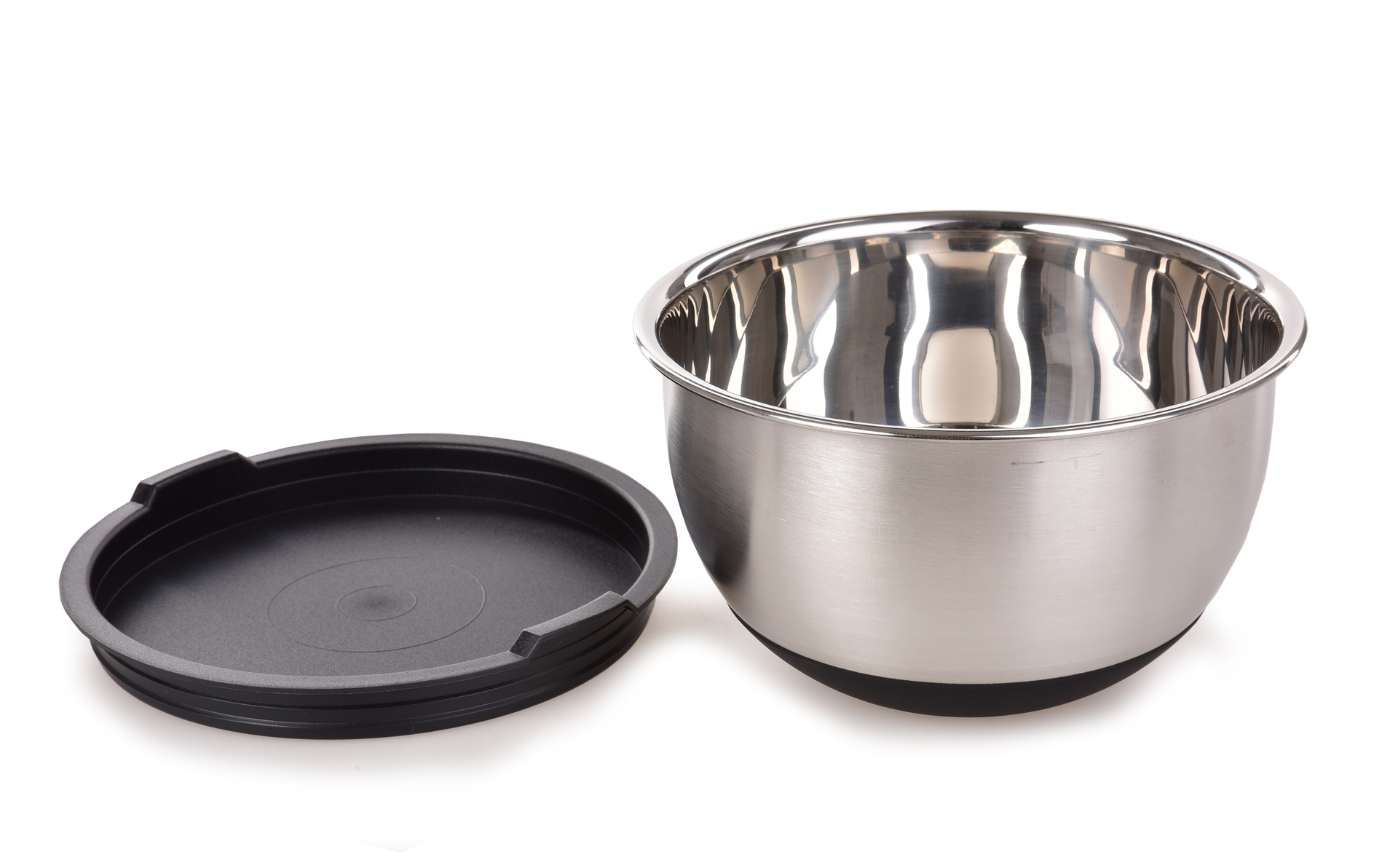 GOURMET 1,5 L nerezová kysnúca misa s vekom a protišmykovým dnom