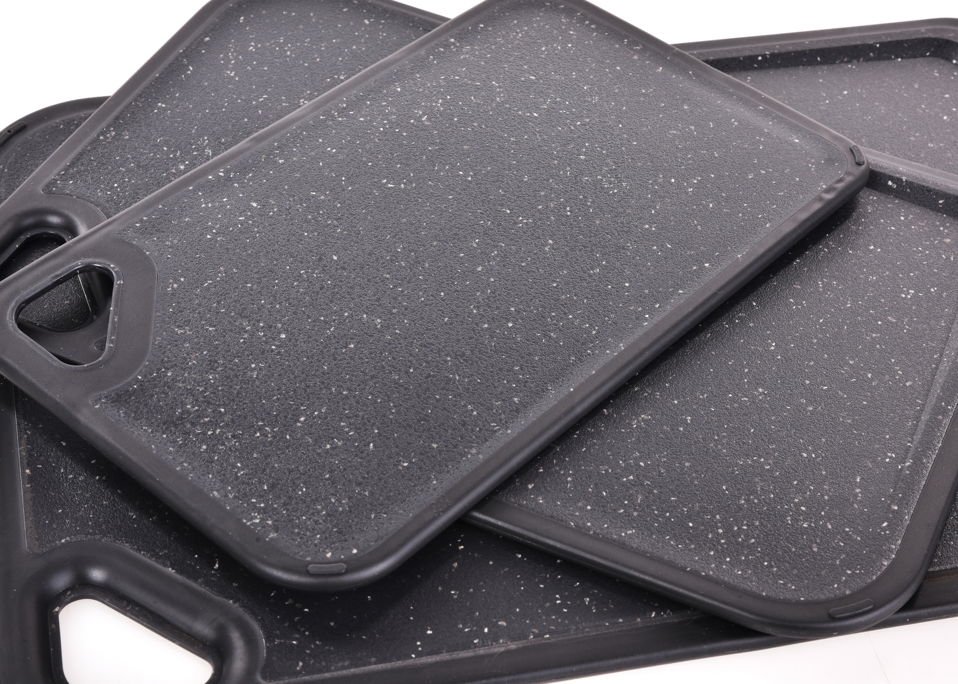 GOURMET sada 3 plastových dosiek s protišmykovými hranami