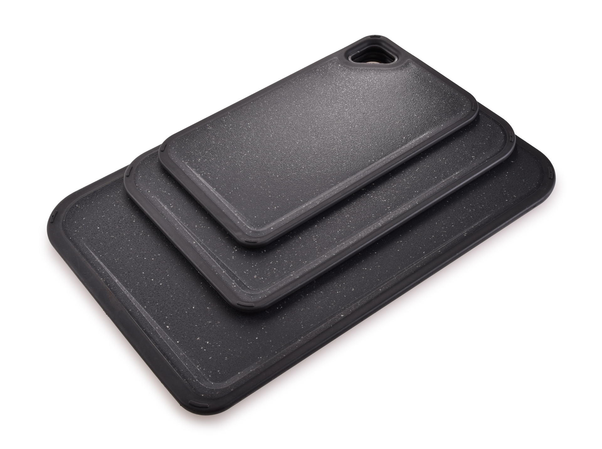 GOURMET sada 3 plastových dosiek s protišmykovými hranami