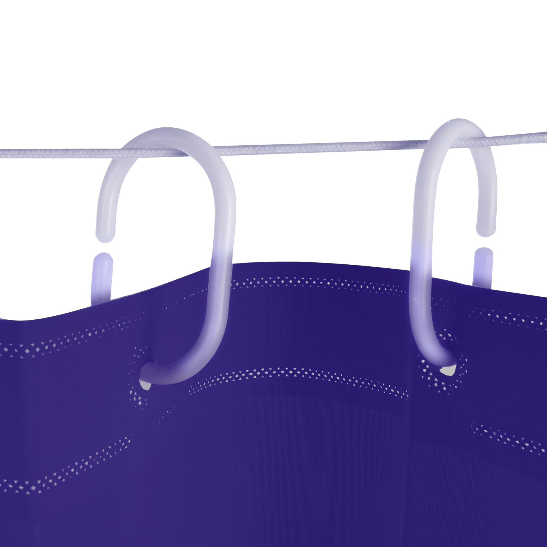 SPA kúpeľňový záves s 12 krúžkami