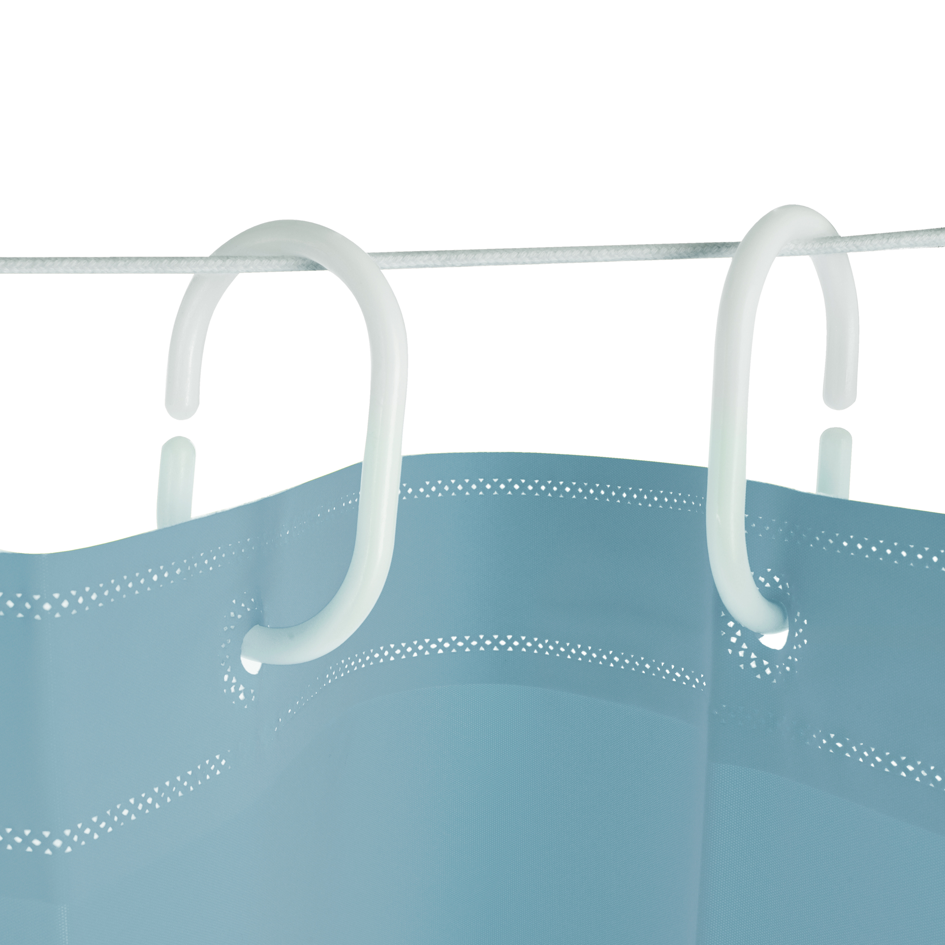 SPA kúpeľňový záves s 12 krúžkami