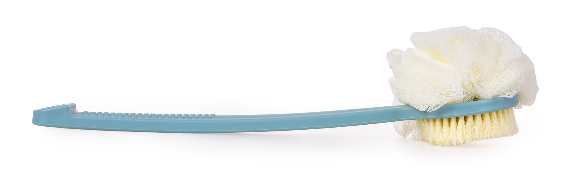 SPA 2v1 kefa + puff na umývanie chrbta