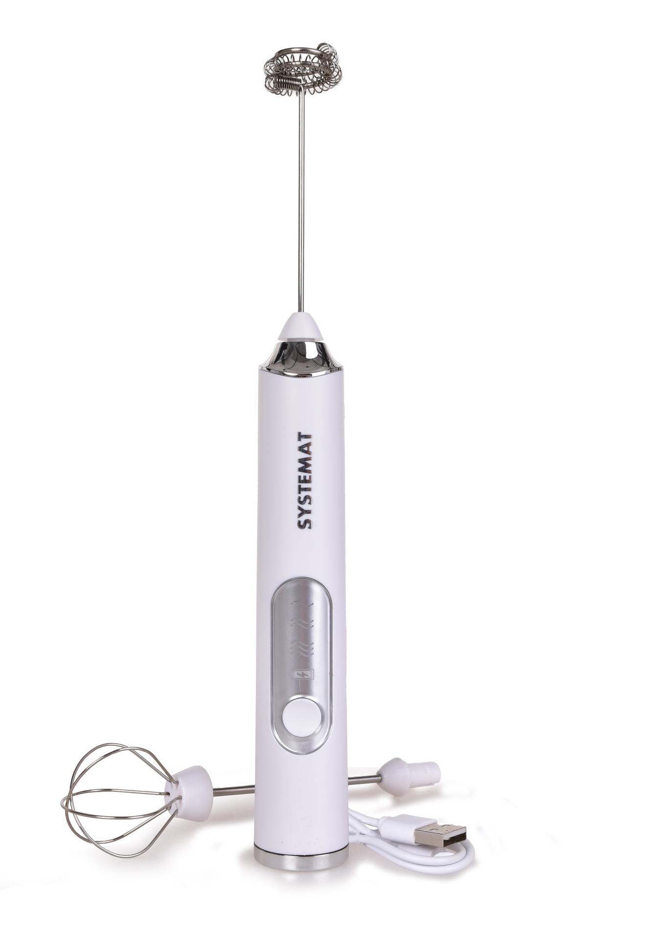 SYSTEMAT USB napeňovač mlieka a šľahač na vajcia