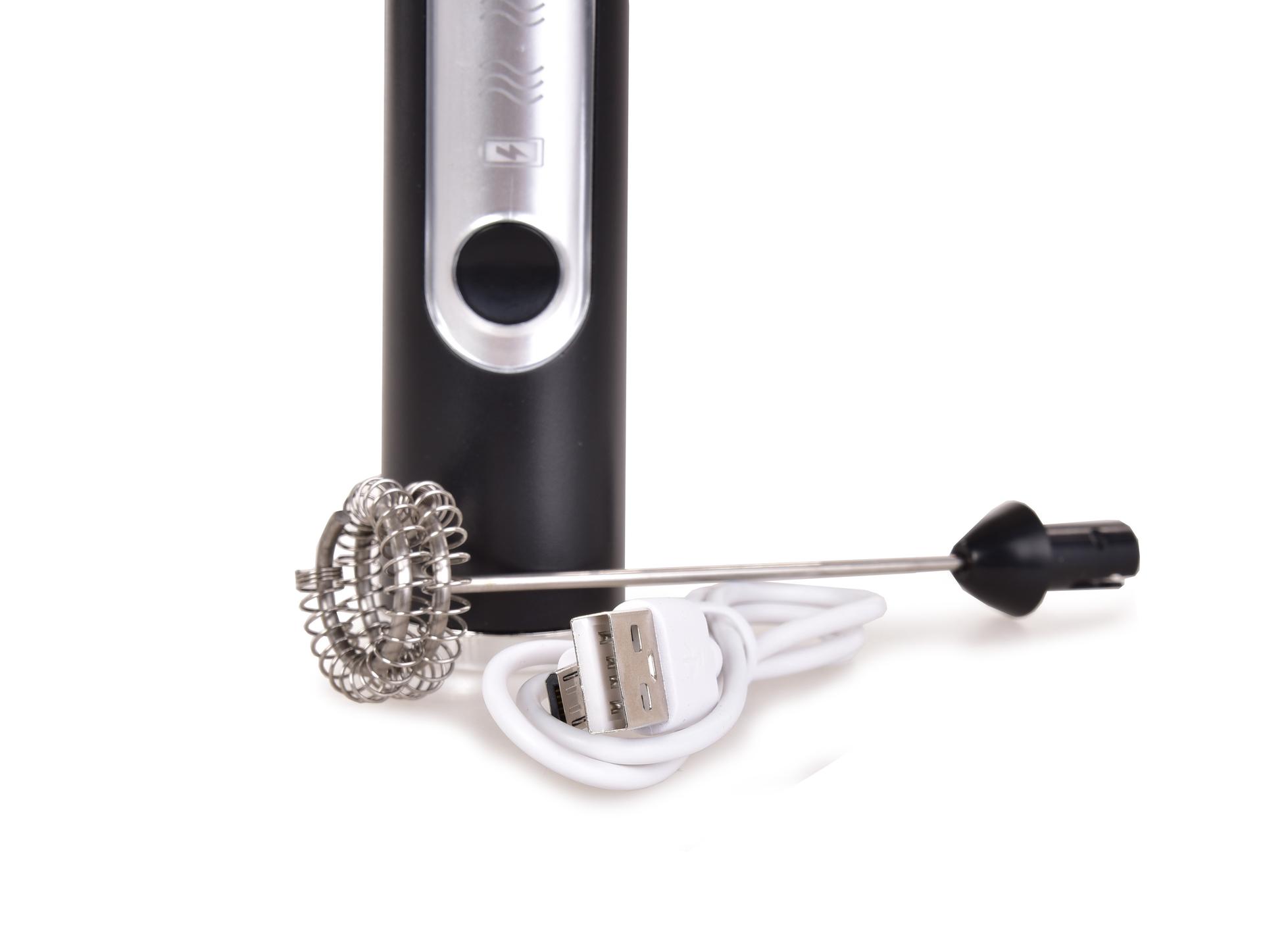 SYSTEMAT USB napeňovač mlieka a šľahač na vajcia