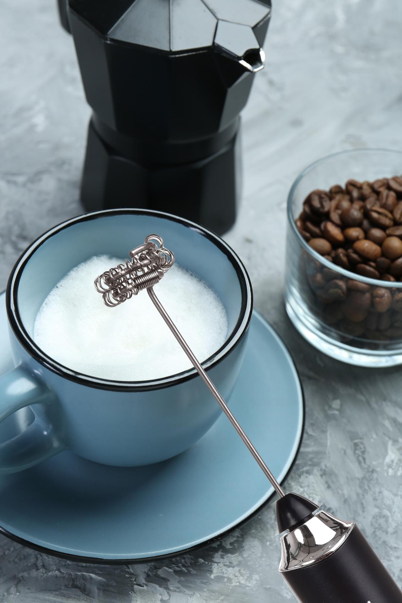 SYSTEMAT USB napeňovač mlieka a šľahač na vajcia