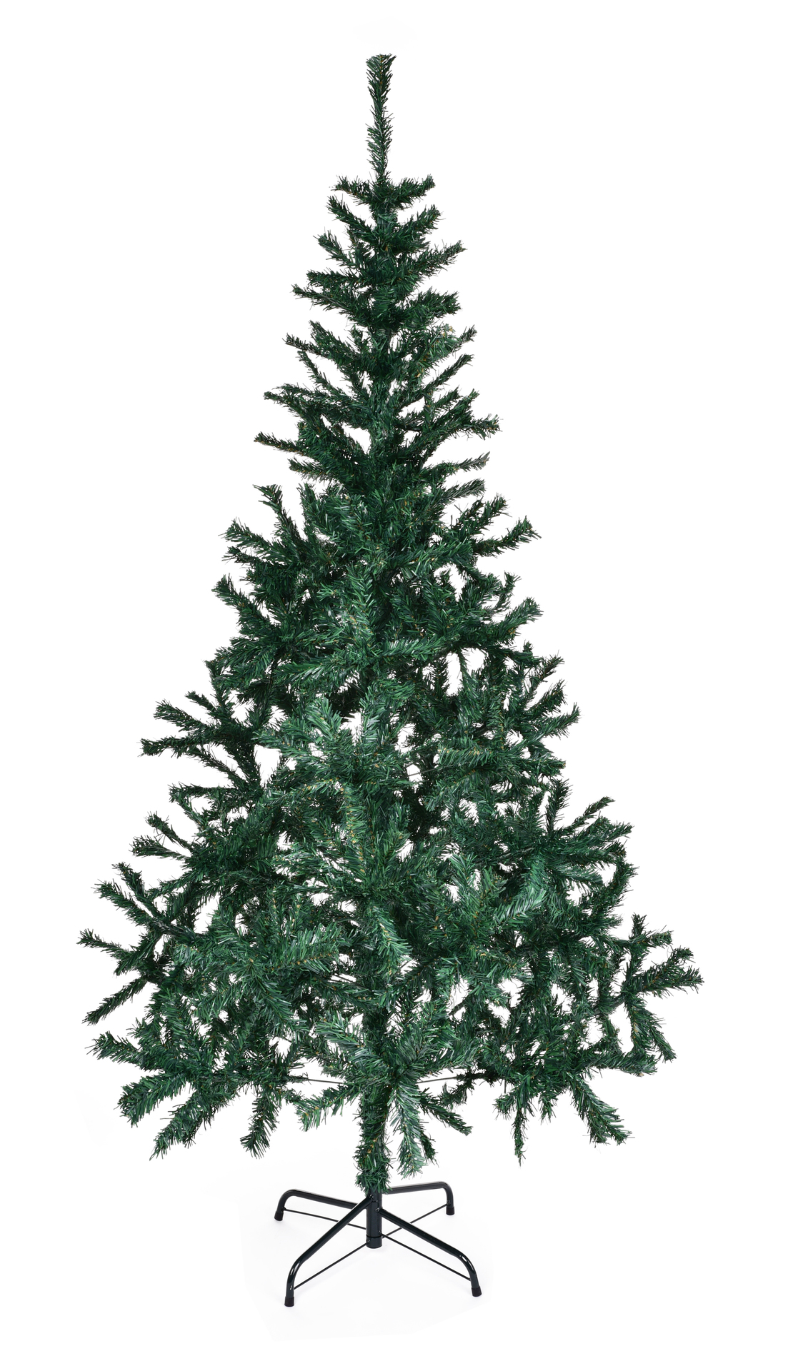 150 cm Vánoční stromek se stojanem, ZELENÝ SMRK