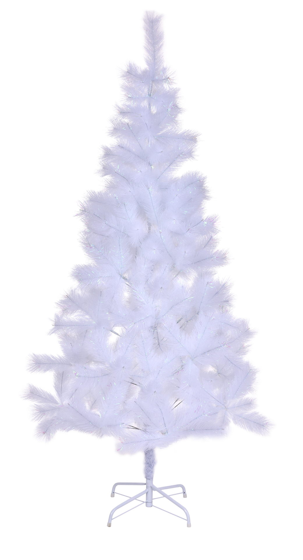 180 cm Vánoční stromek se stojanem, BÍLÁ BOROVICE