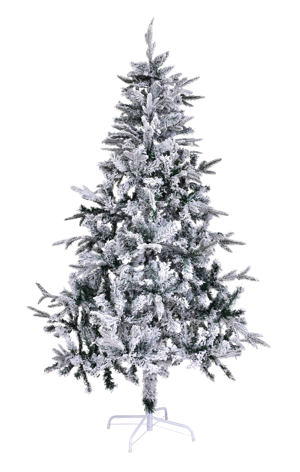 150 cm Vánoční stromek se stojanem, ZASNĚŽENÝ SMRK