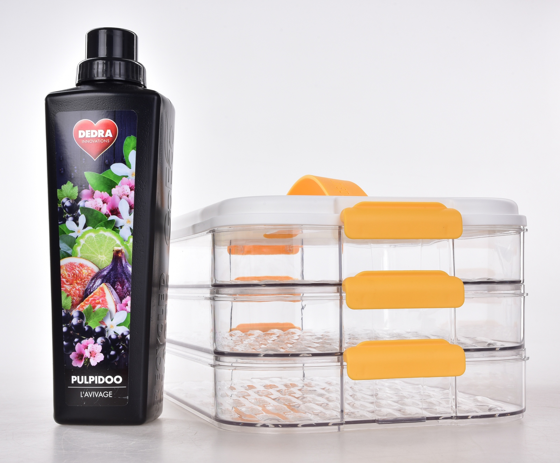 BUCHTONOŠ CVAK&CVAK trojposchodový box na pečivo, chlebíčky a potraviny