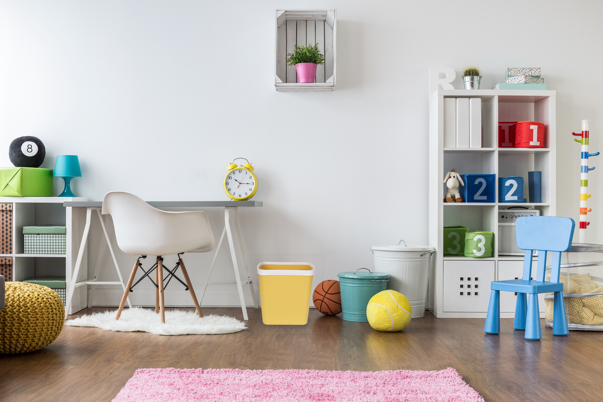 PRAKTIK elegantný odpadkový kôš bez veka