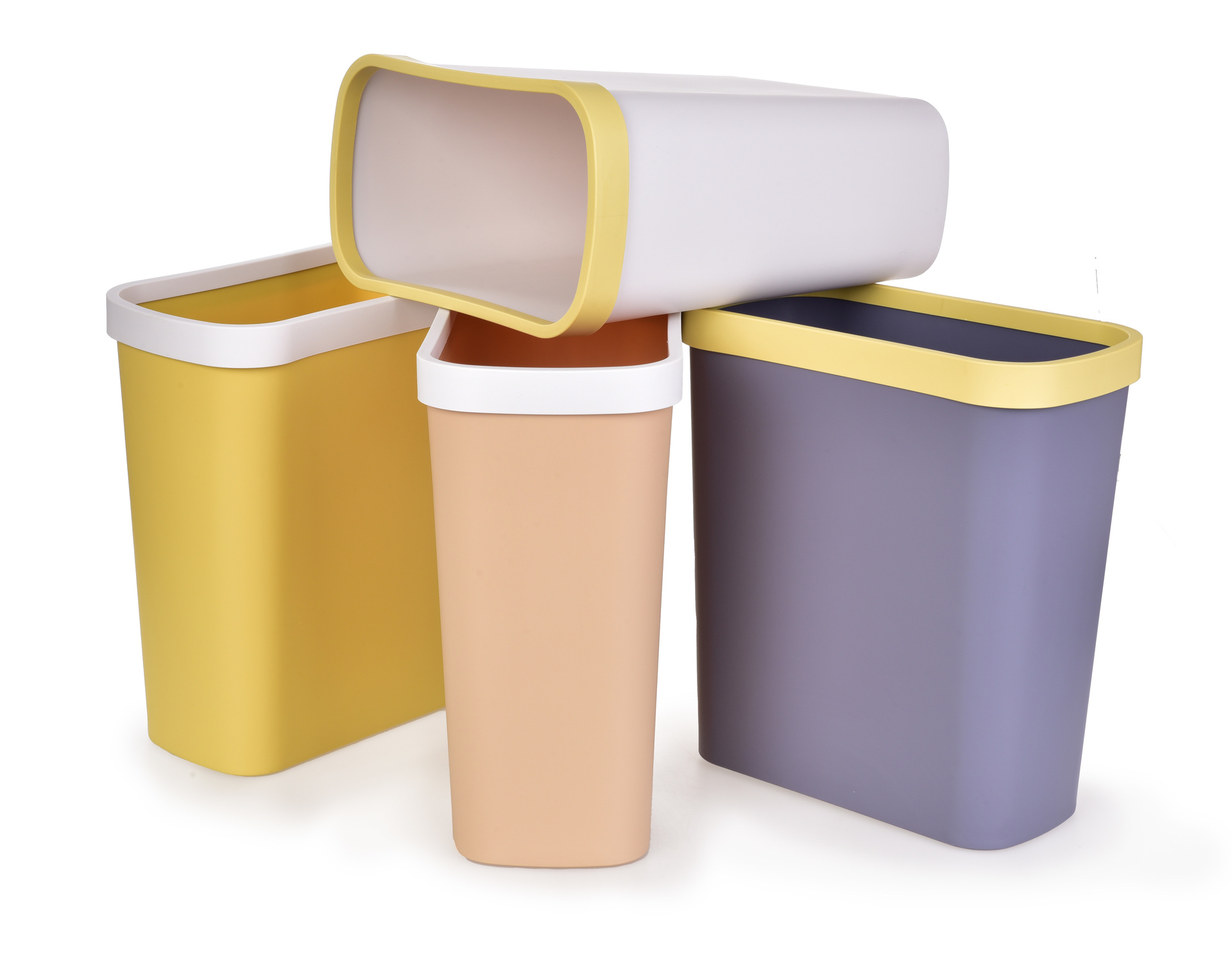 PRAKTIK elegantný odpadkový kôš bez veka