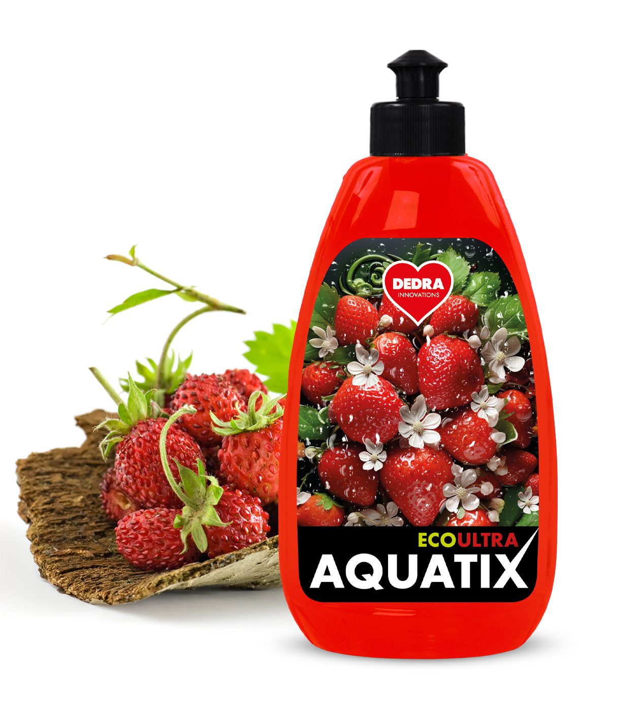 Levně AQUATIX | Rostlinný koncentrát na nádobí LESNÍ JAHODY | 500 ml