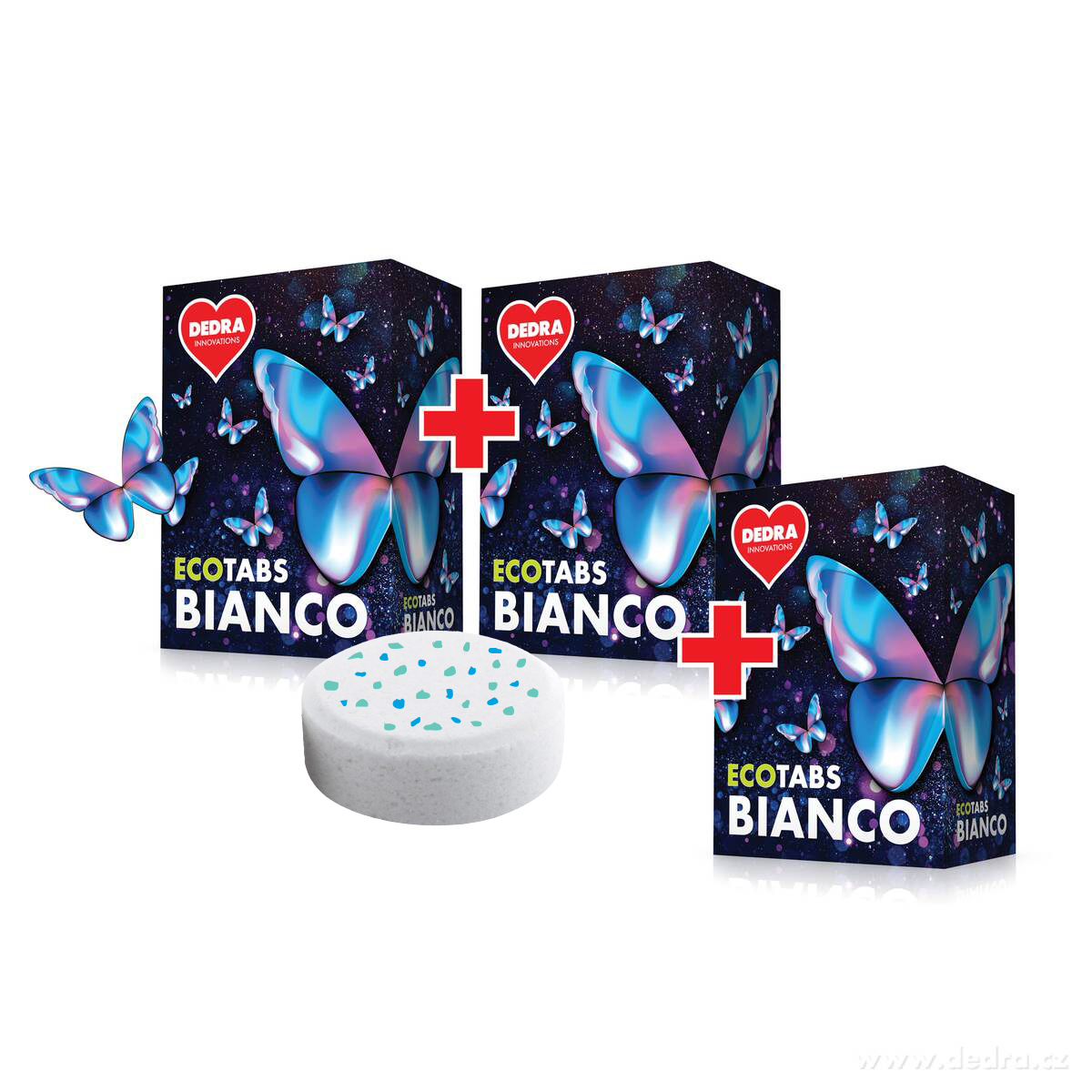 3× BIANCO | Tablety na bílé prádlo | aktivní bělení & enzymy | ECOTABS | 78 praní