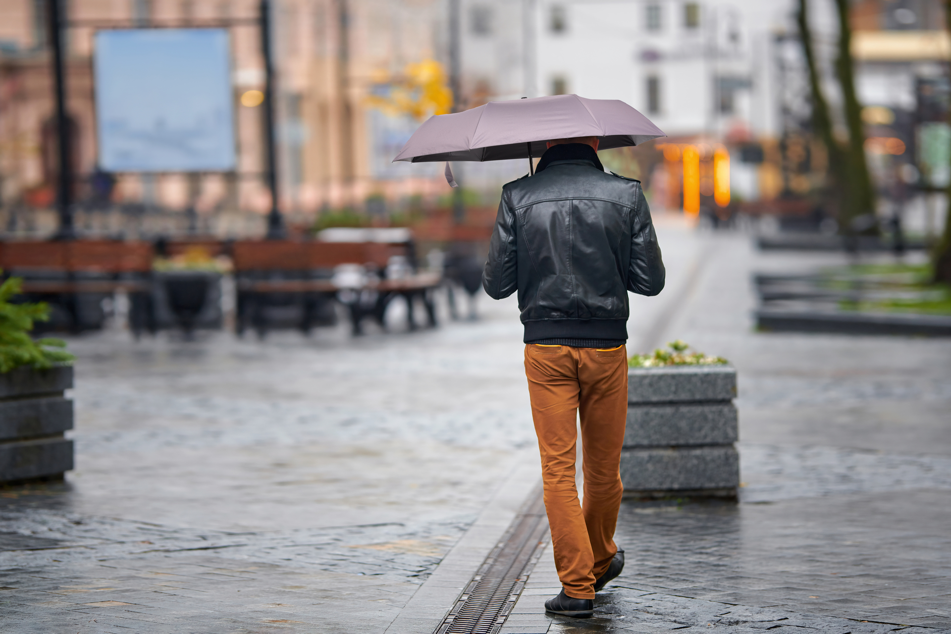 FC BLACK BADGE automatický dvojfarebný dáždnik