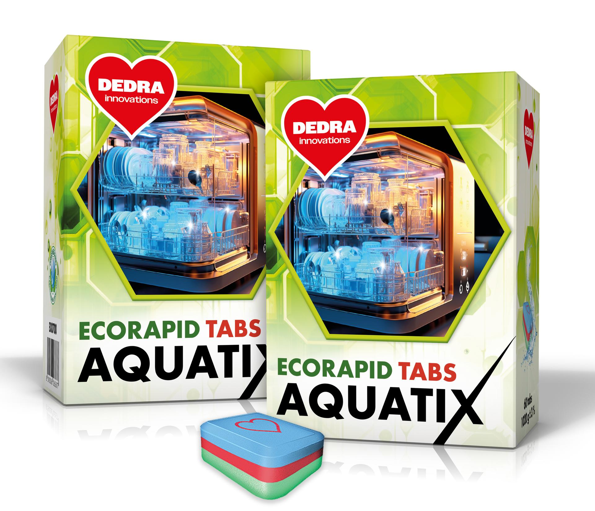 Levně 2× AQUATIX | multifunkční tablety do myčky | 120 mytí