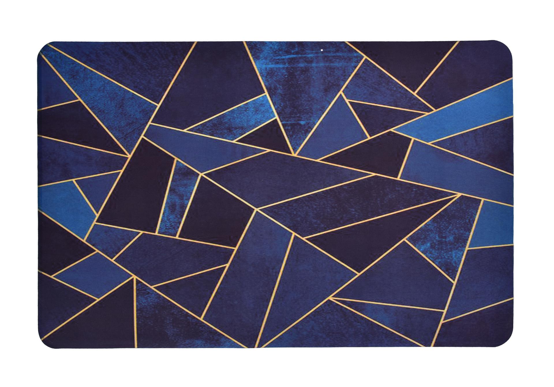 ULTRACHONNY diatomitowy dywanik azienkowy, 50 x 80 cm geometrix blue