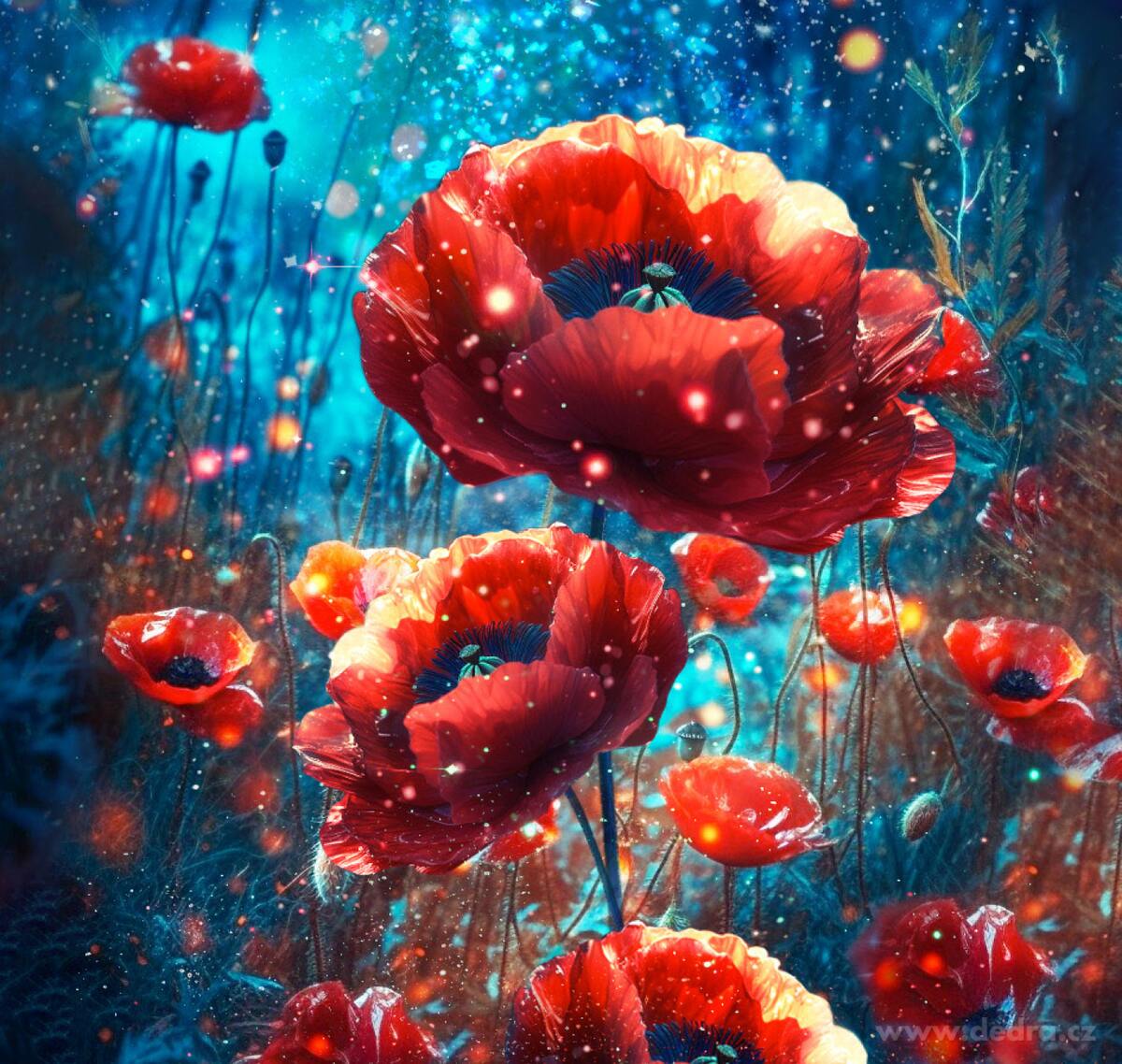 POPPY MEADOW náhradná náplň do difuzéru FLOW a tyčinky PARFUMIA®