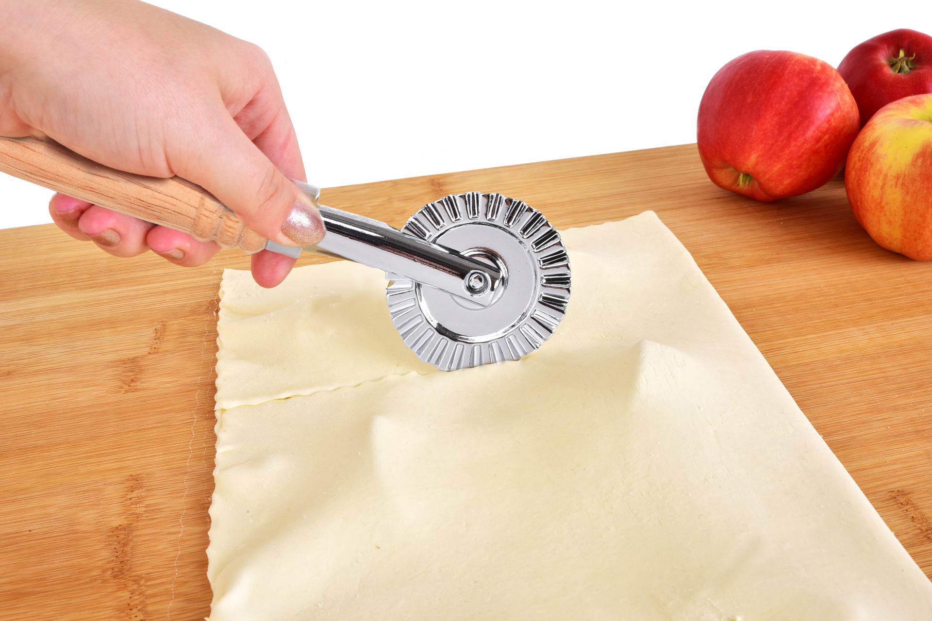 GOURMET rádlo - vrúbkovaný krájač na cesto