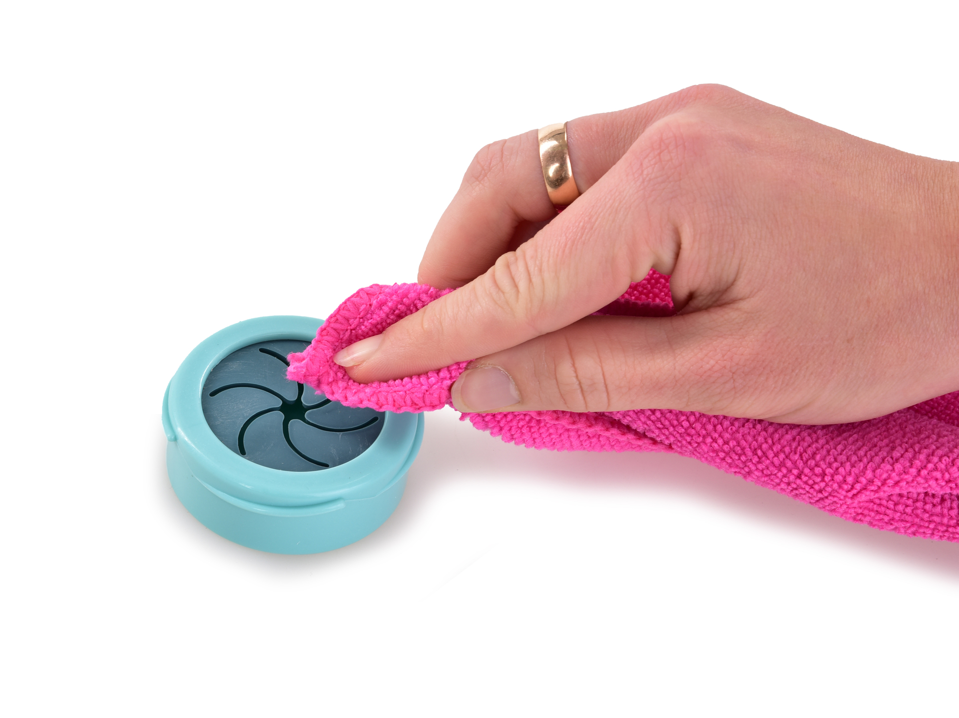 GENIUS okrúhly bezpútkový vešiak na uteráky/utierky