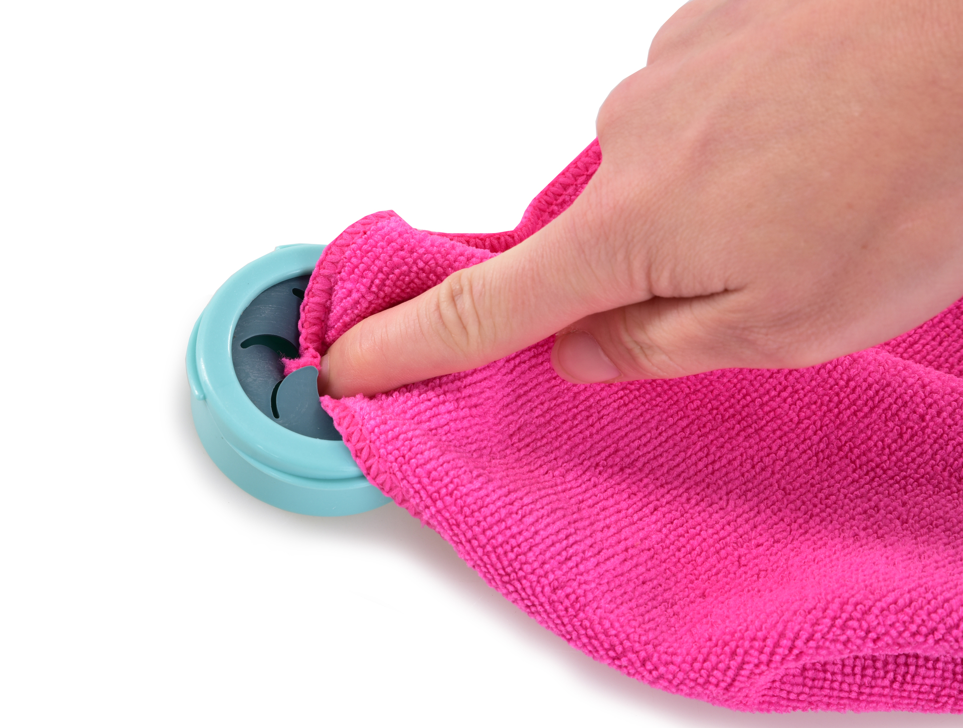 GENIUS okrúhly bezpútkový vešiak na uteráky/utierky