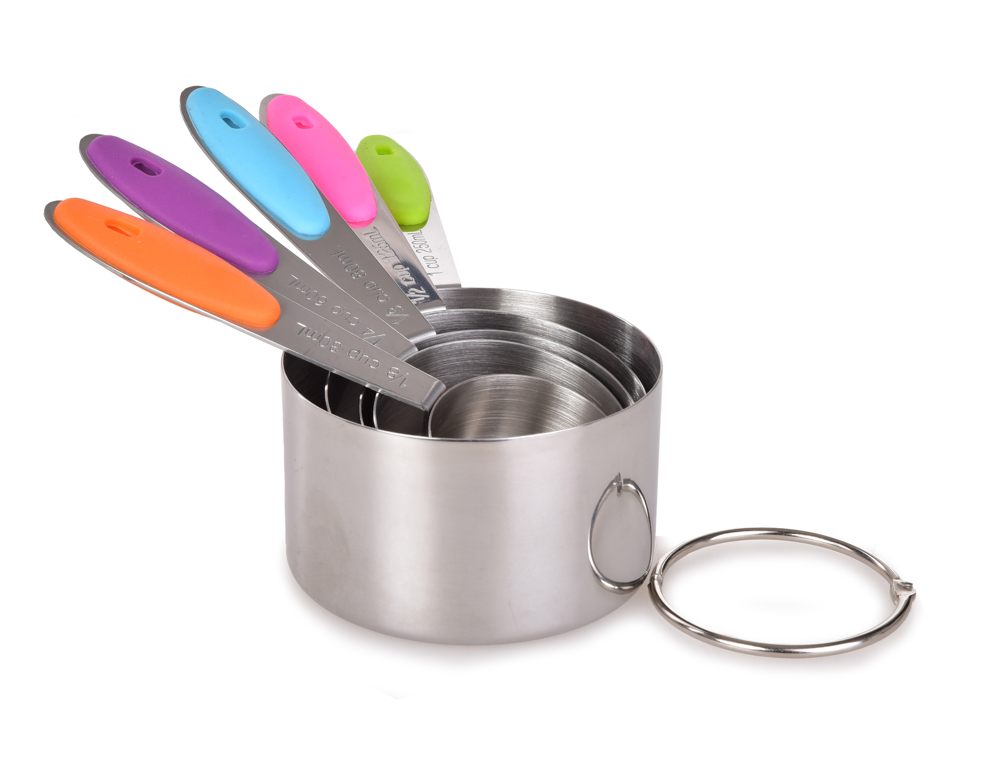 HRNČEKOMERKY sada 5 ks nerezových odmeriek