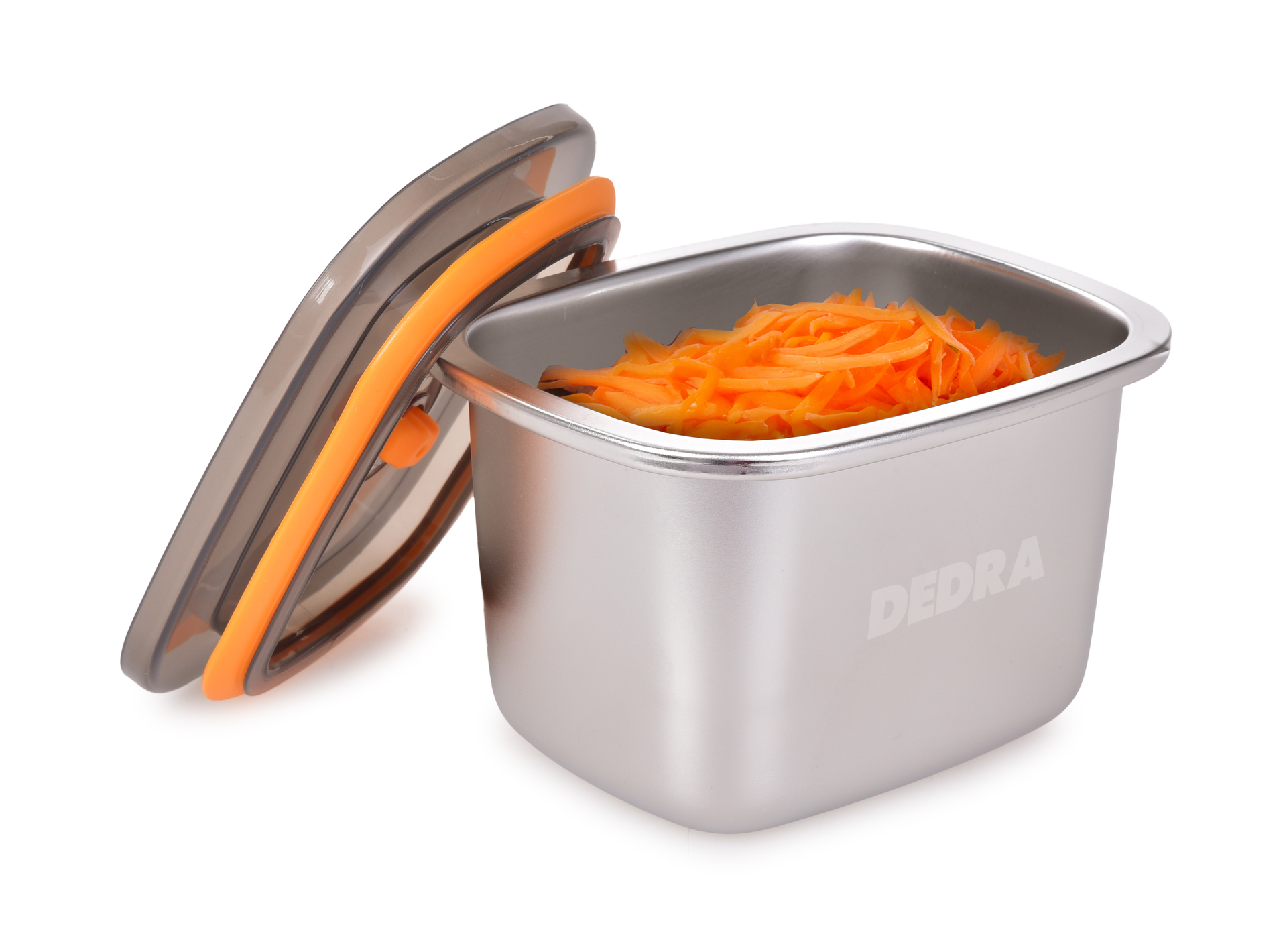 GOURMET nerezová dóza na potraviny 450 ml so silikónovým tesnením a ventilom