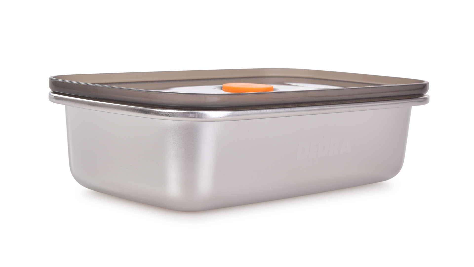 GOURMET nerezová dóza na potraviny 600 ml so silikónovým tesnením a ventilom