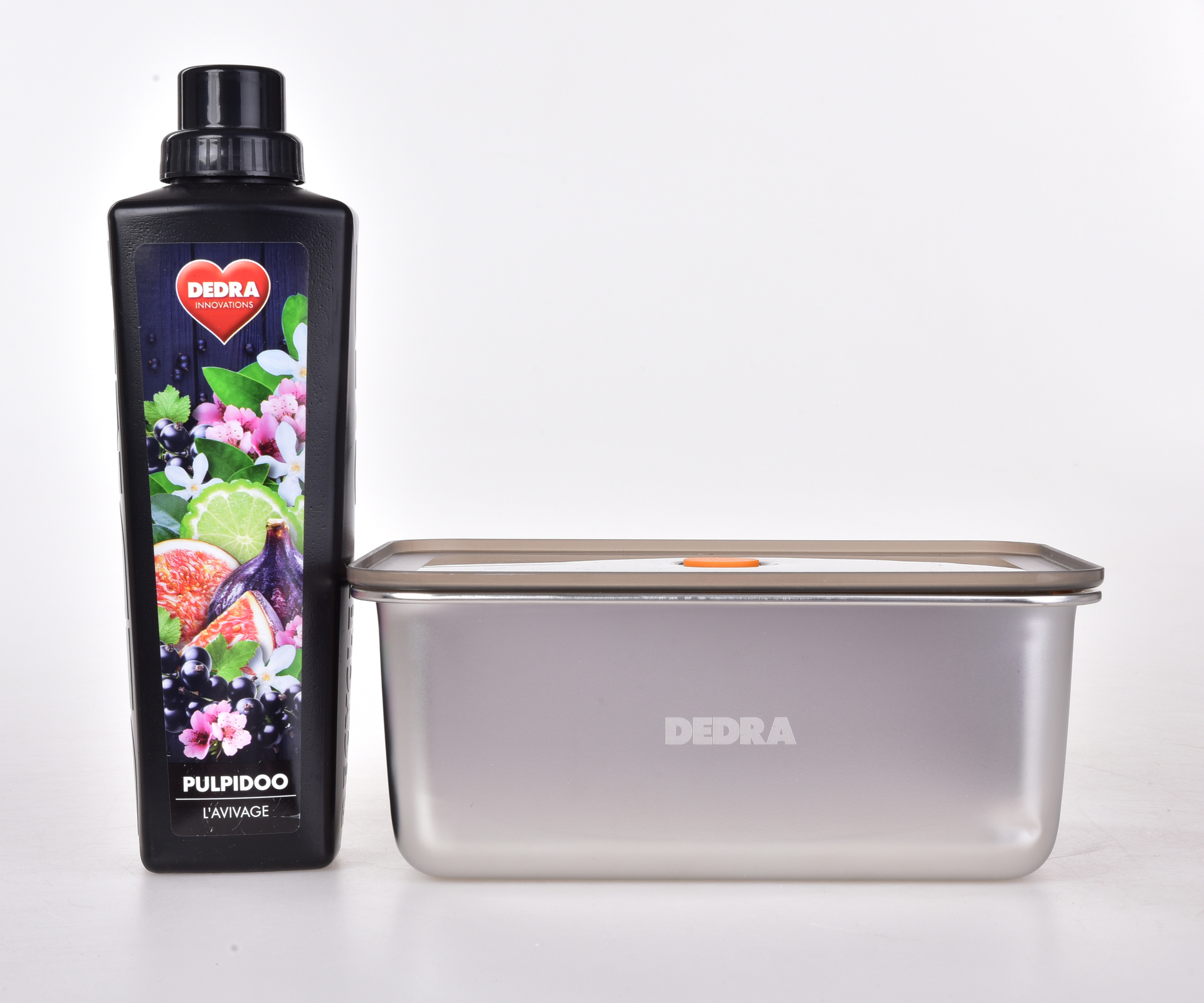 GOURMET nerezová dóza na potraviny 2,9 L so silikónovým tesnením a ventilom