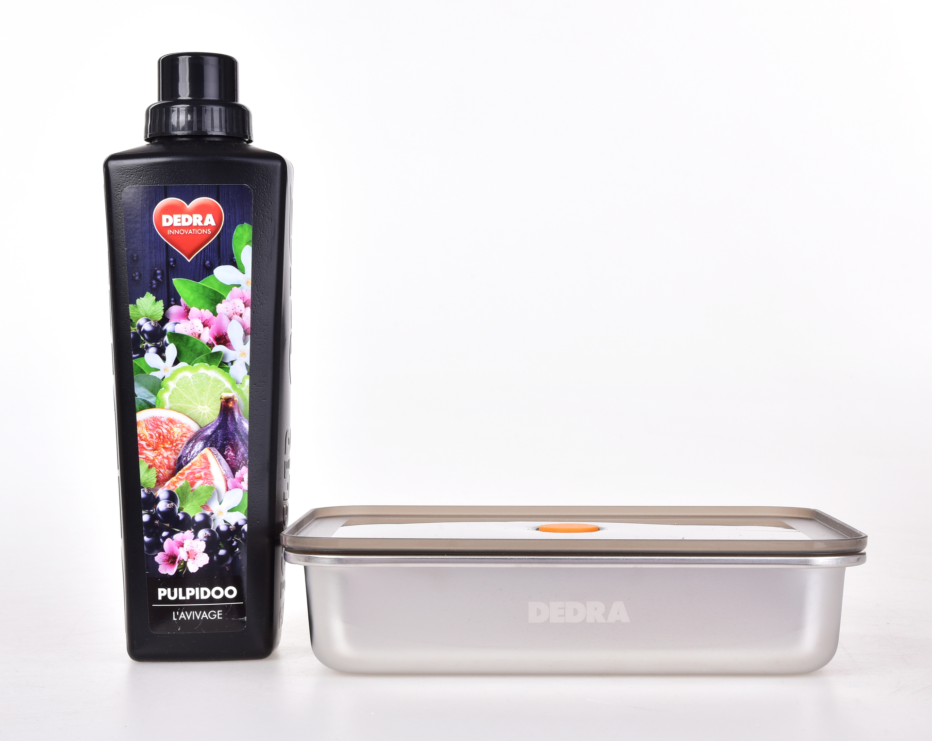 GOURMET nerezová dóza na potraviny 1,6 L so silikónovým tesnením a ventilom