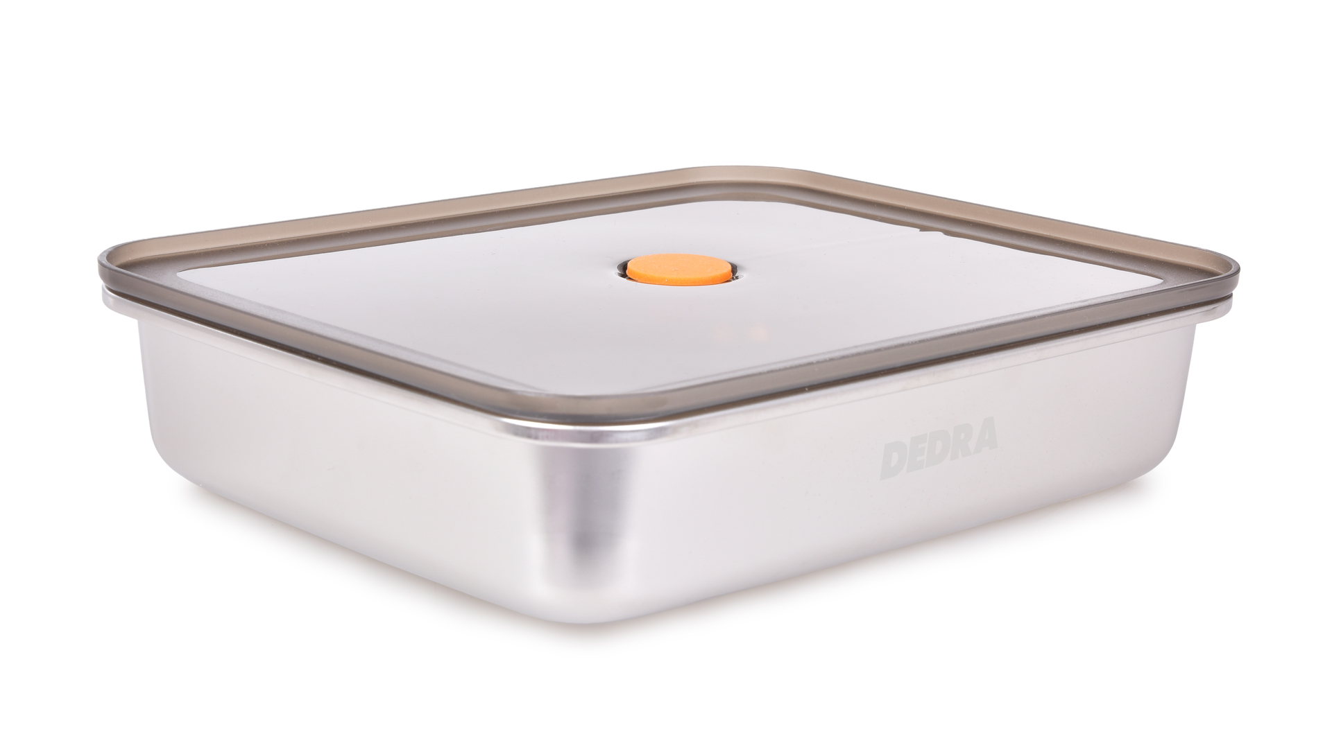 GOURMET nerezová dóza na potraviny 1,6 L so silikónovým tesnením a ventilom