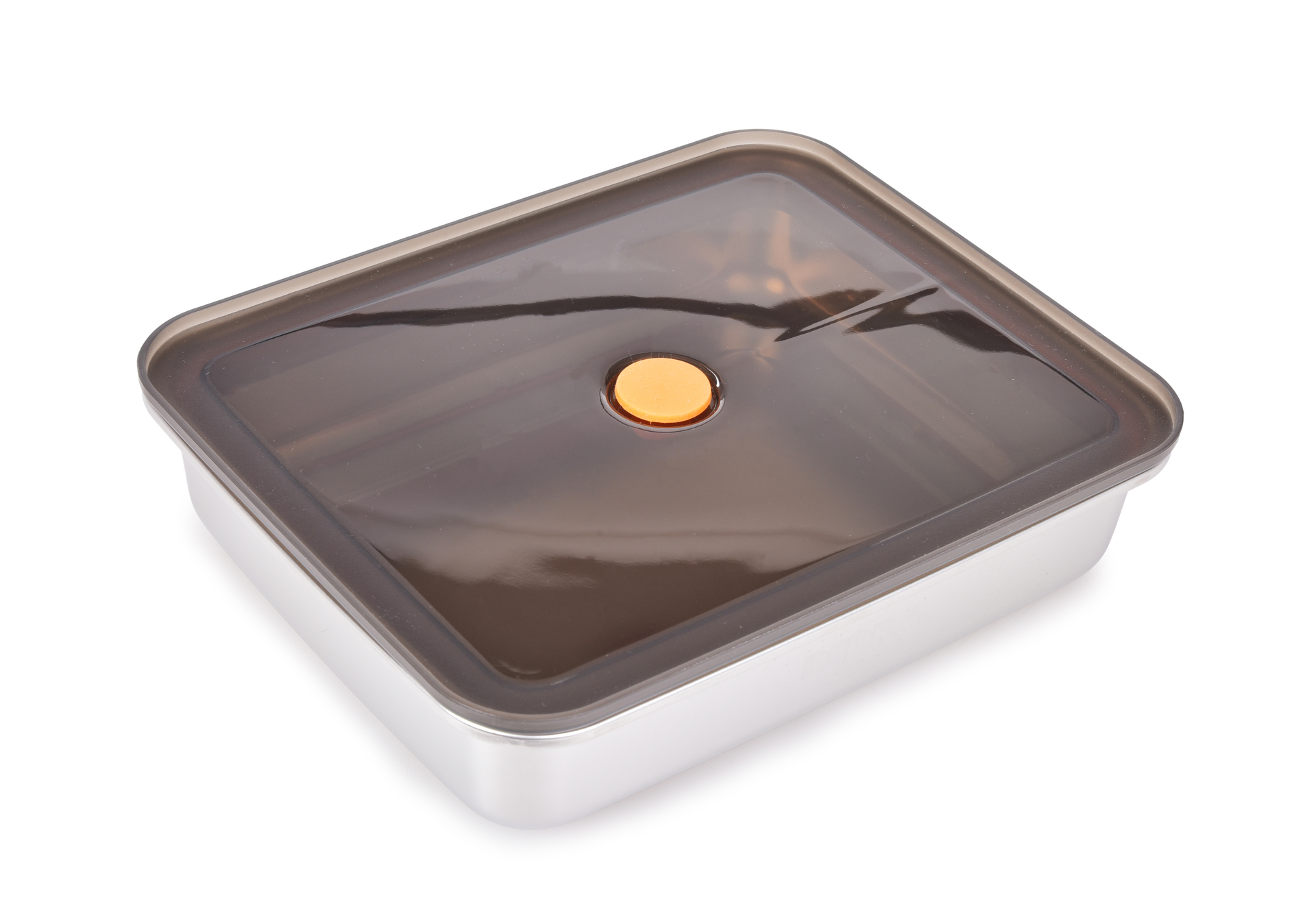 GOURMET nerezová dóza na potraviny 1,6 L so silikónovým tesnením a ventilom