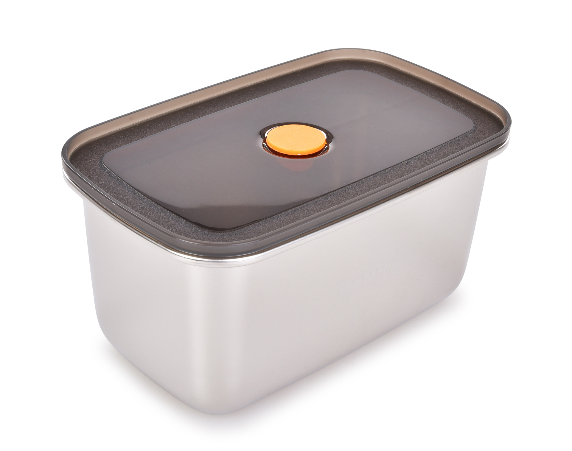 GOURMET nerezová dóza na potraviny 1,3 L so silikónovým tesnením a ventilom