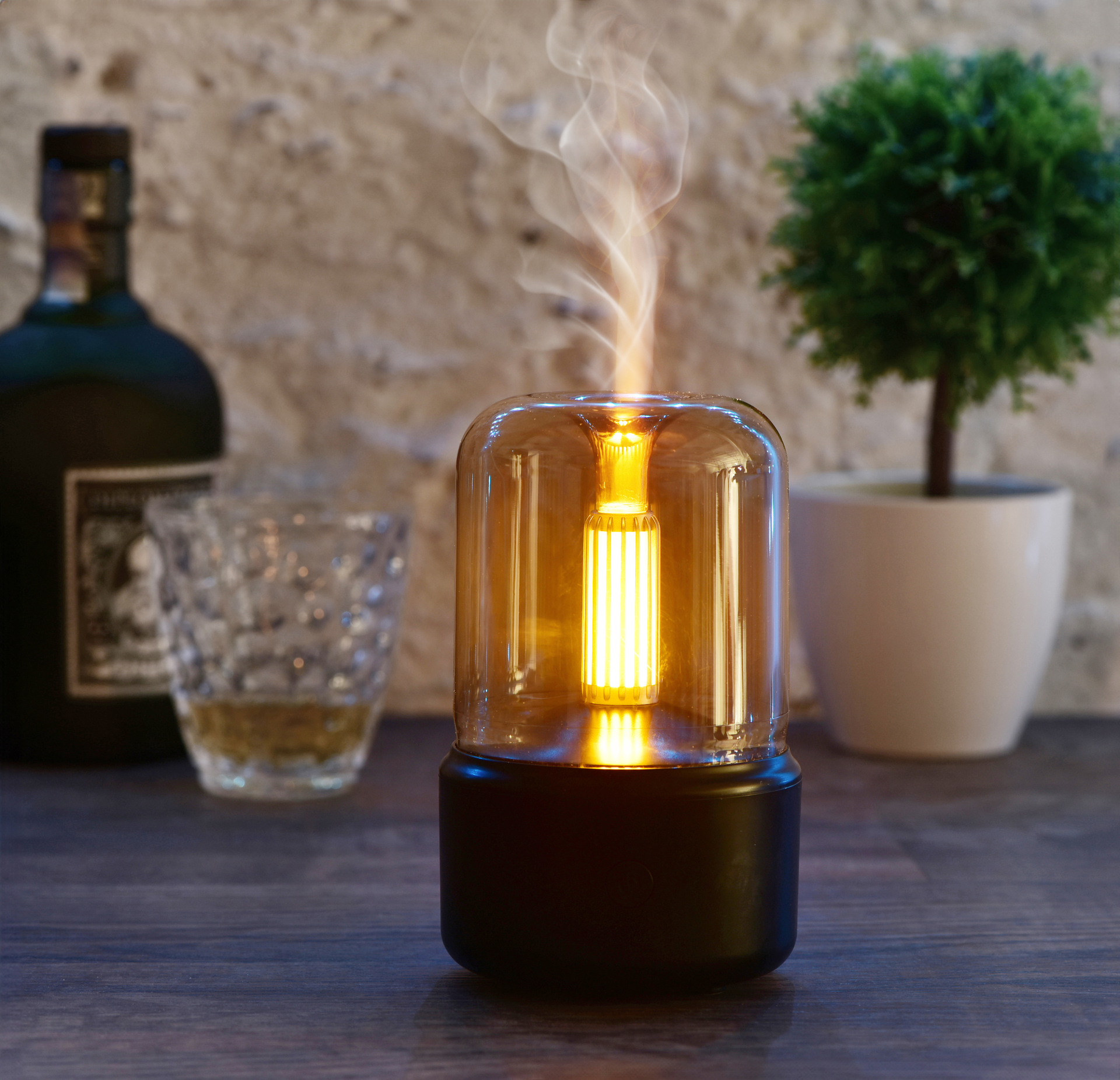 AROMIQA LUME sonický aromadifuzér s LED osvetlením