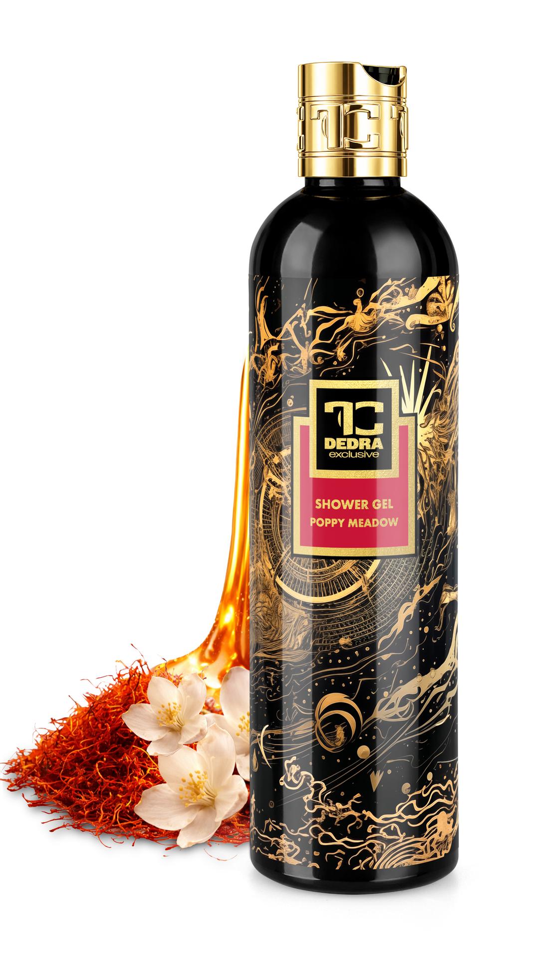 RED VELVET | exkluzivní šetrný sprchový gel s glycerinem & Aloe vera | 320 ml | FC DEDRA exclusive