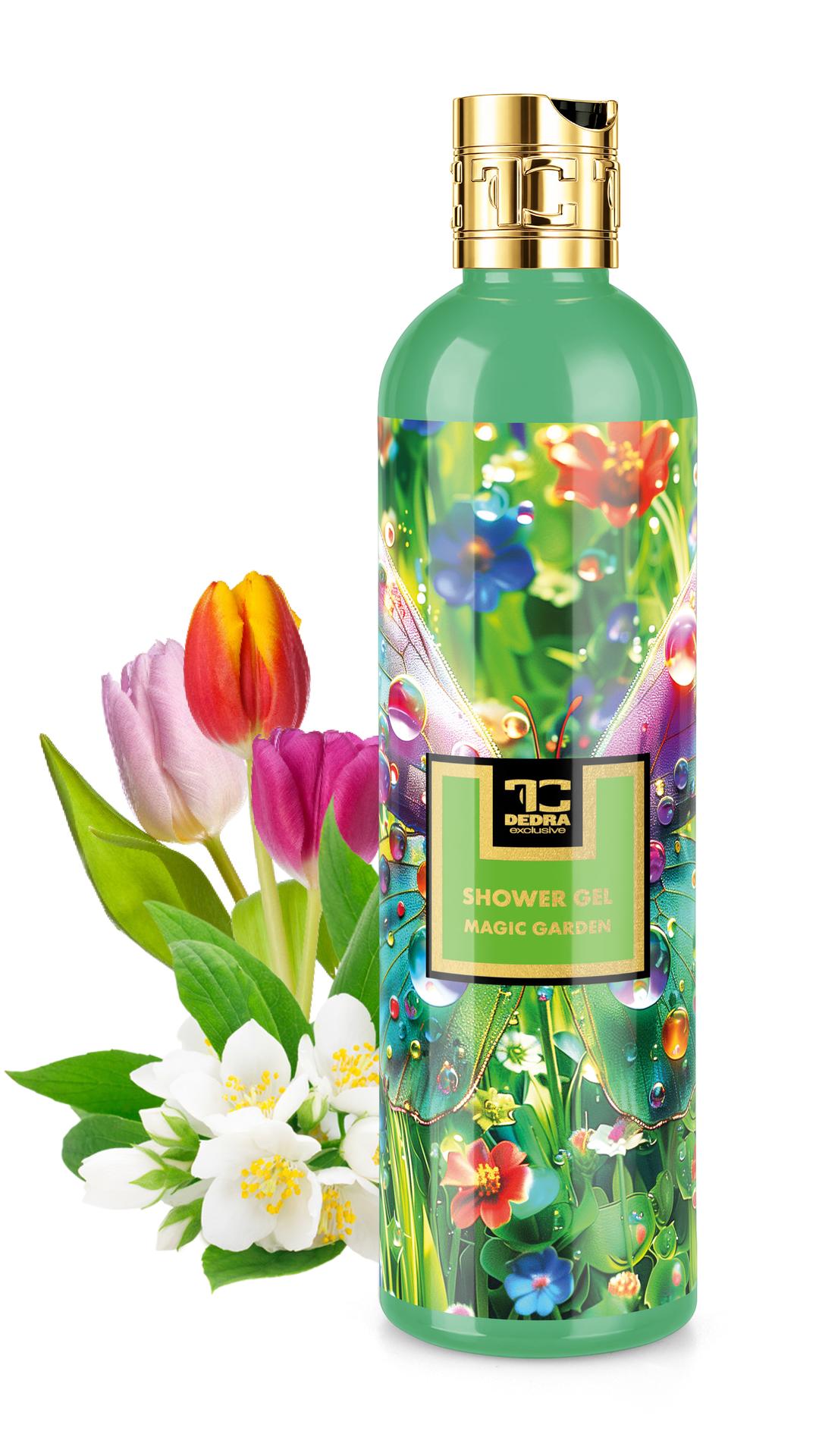 MAGIC GARDEN | exkluzivní šetrný sprchový gel s glycerinem & Aloe vera | 320 ml | LEGENDS
