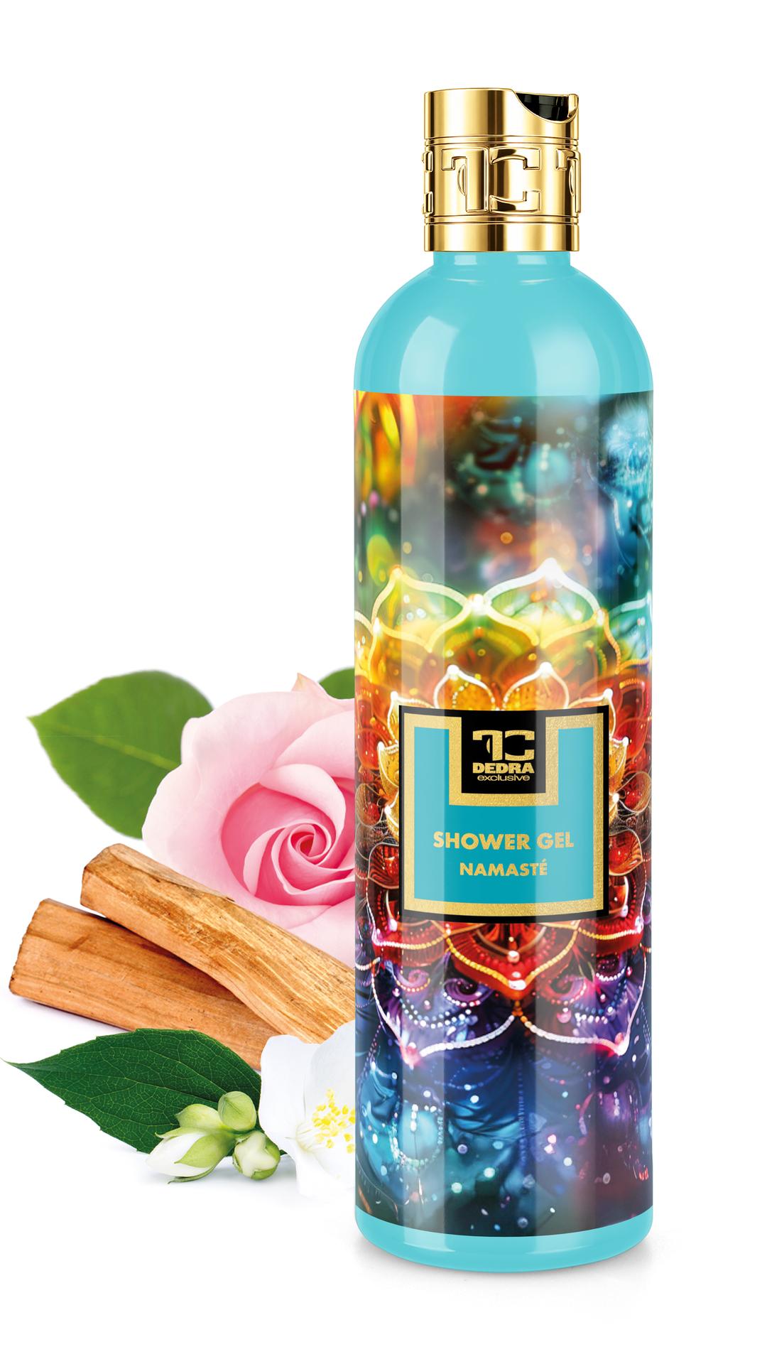 NAMASTÉ | exkluzivní šetrný sprchový gel s glycerinem & Aloe vera | 320 ml | LEGENDS