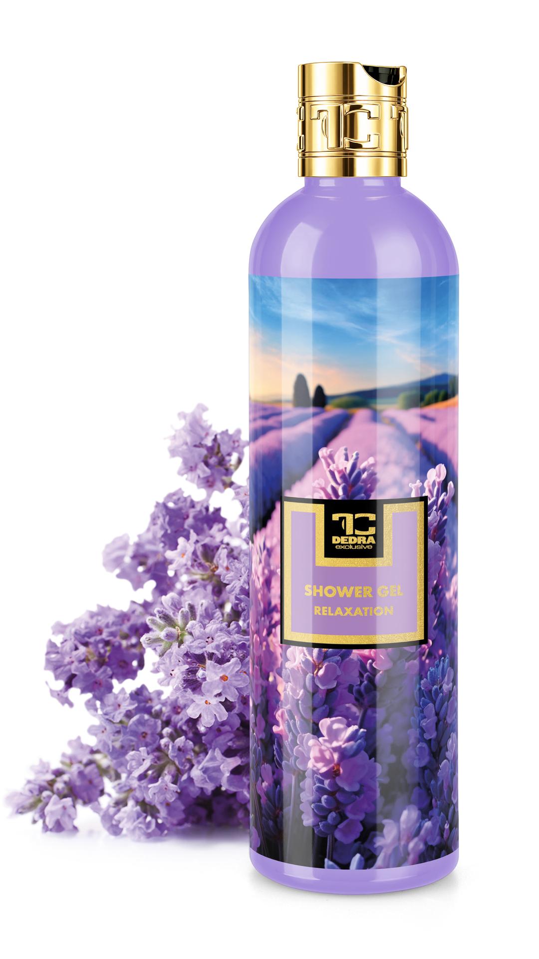 Levně RELAXATION | exkluzivní šetrný sprchový gel s glycerinem & Aloe vera | 320 ml | LEGENDS