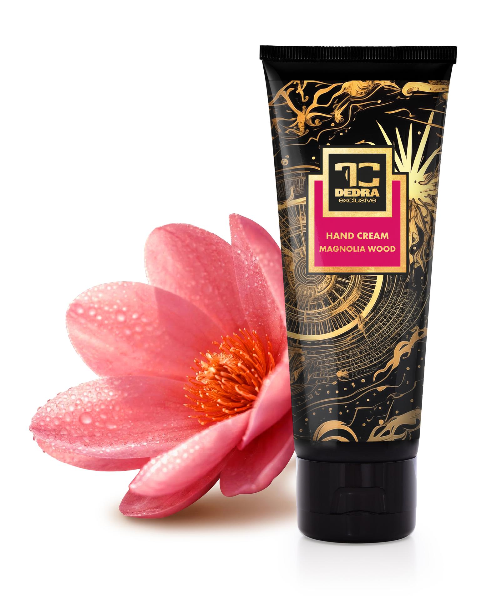 Levně MAGNOLIA WOOD | krém na ruce s mandlovým olejem & pšeničnými klíčky | 75 ml