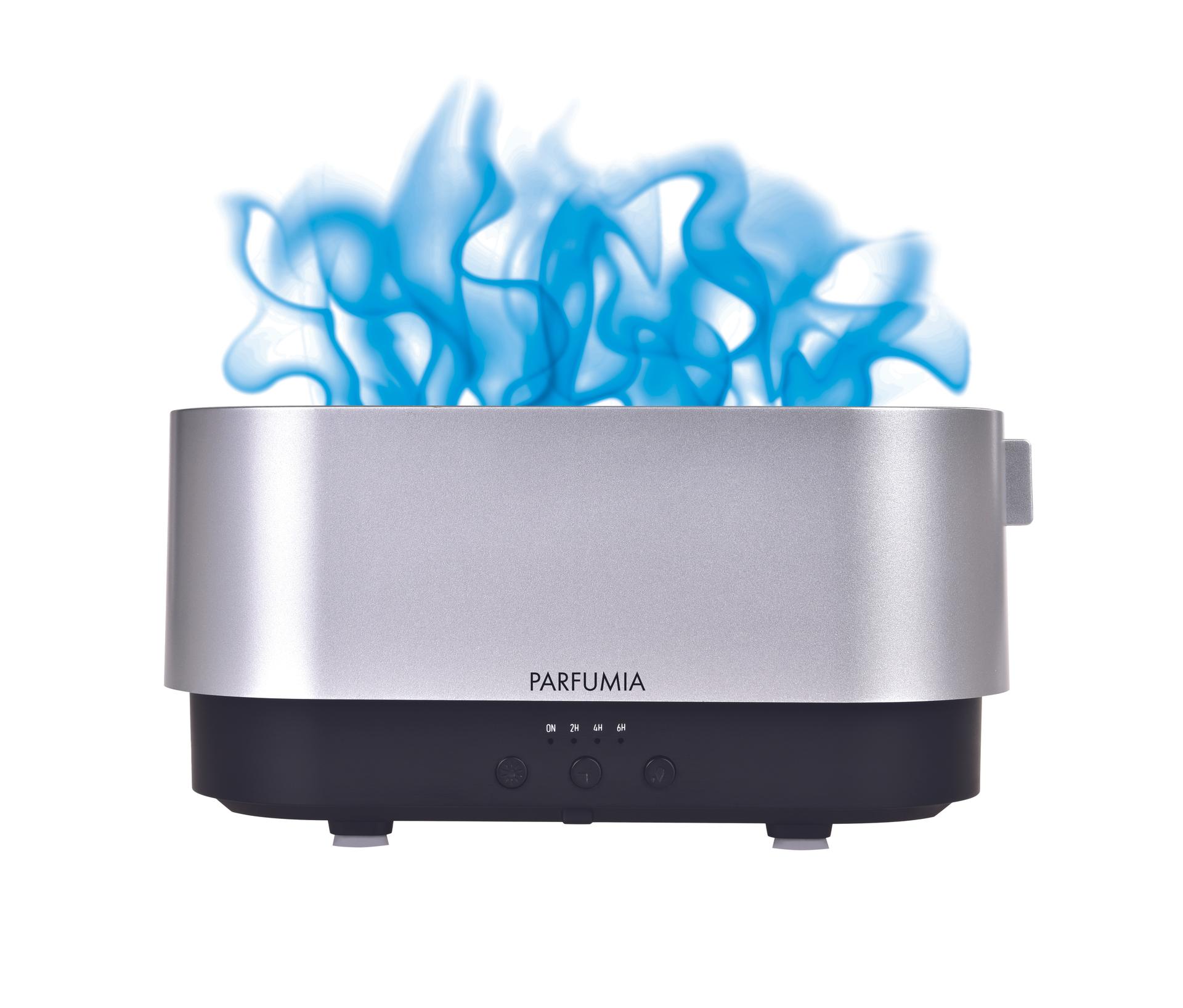 AROMIQA FLAME sonický aromadifuzér s osvetlením meniacim farby a časovačom