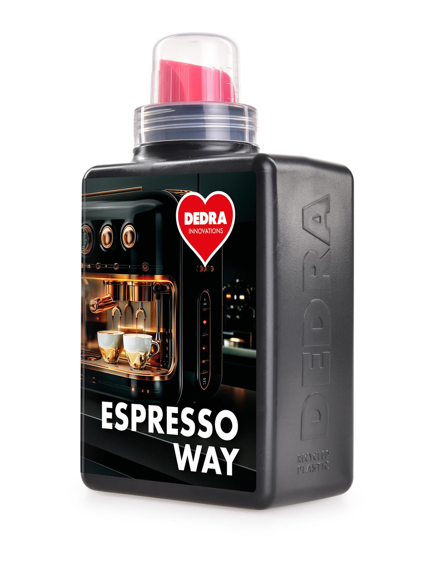 ESPRESSO WAY tekutý odvápňovač pre všetky typy kávovarov