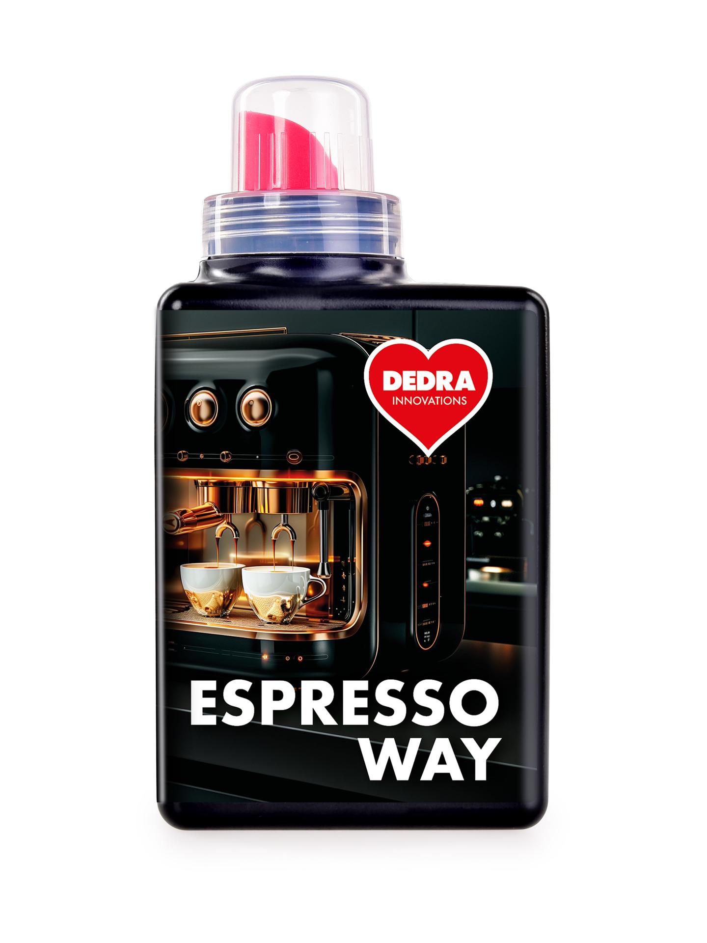 ESPRESSO WAY tekutý odvápňovač pre všetky typy kávovarov