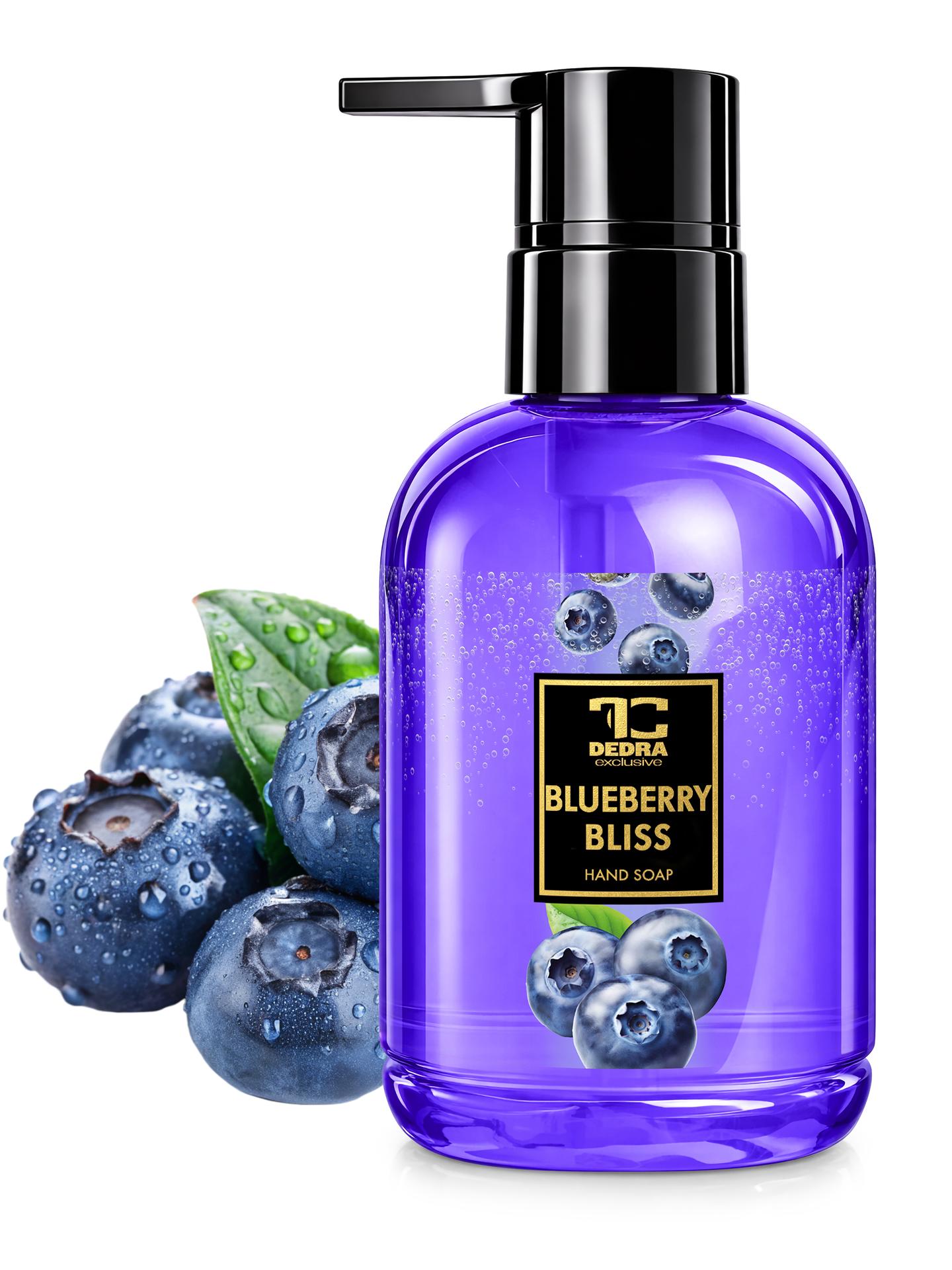 Levně BLUEBERRY BLISS | šetrné tekuté mýdlo s glycerinem | 310 ml | FRUITY EDITION